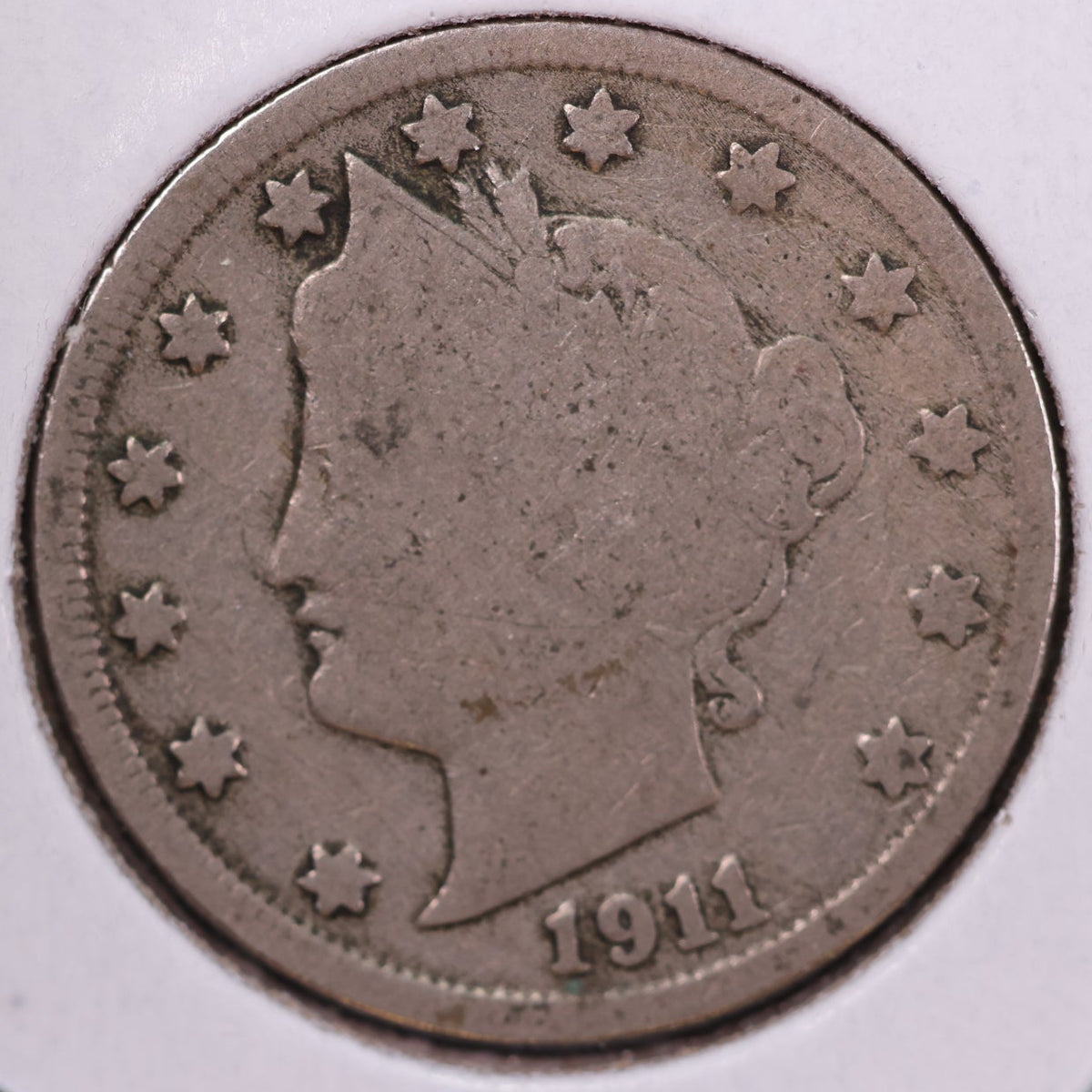 1911 Liberty Nickel, Affordable Circulated Coin. Store #NL184