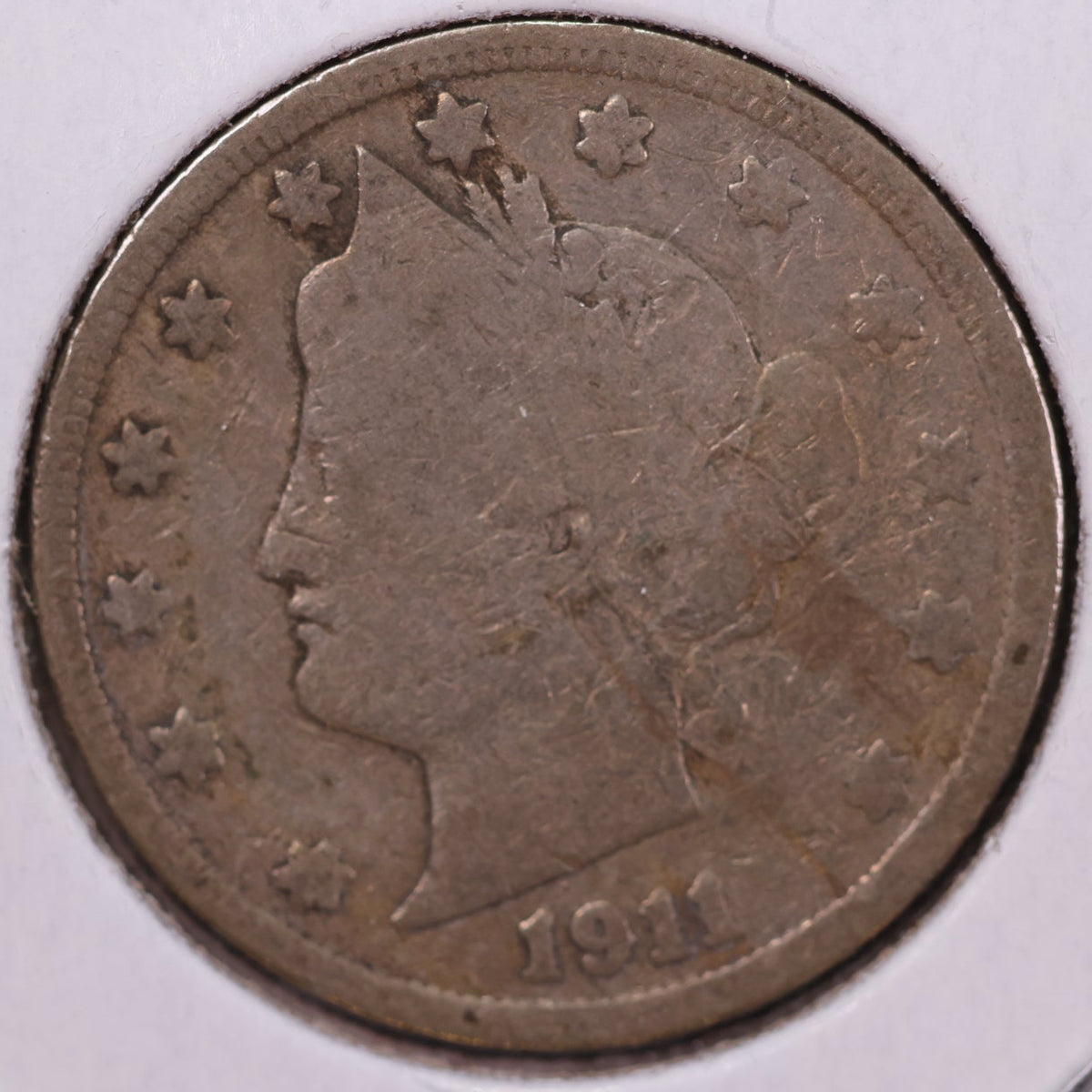 1911 Liberty Nickel, Affordable Circulated Coin. Store #NL182