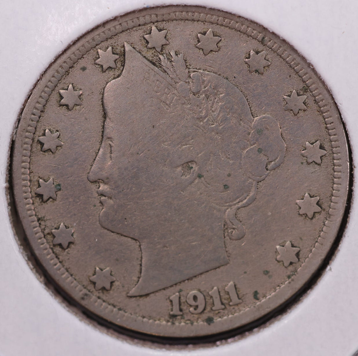 1911 Liberty Nickel, Affordable Circulated Coin. Store #NL180