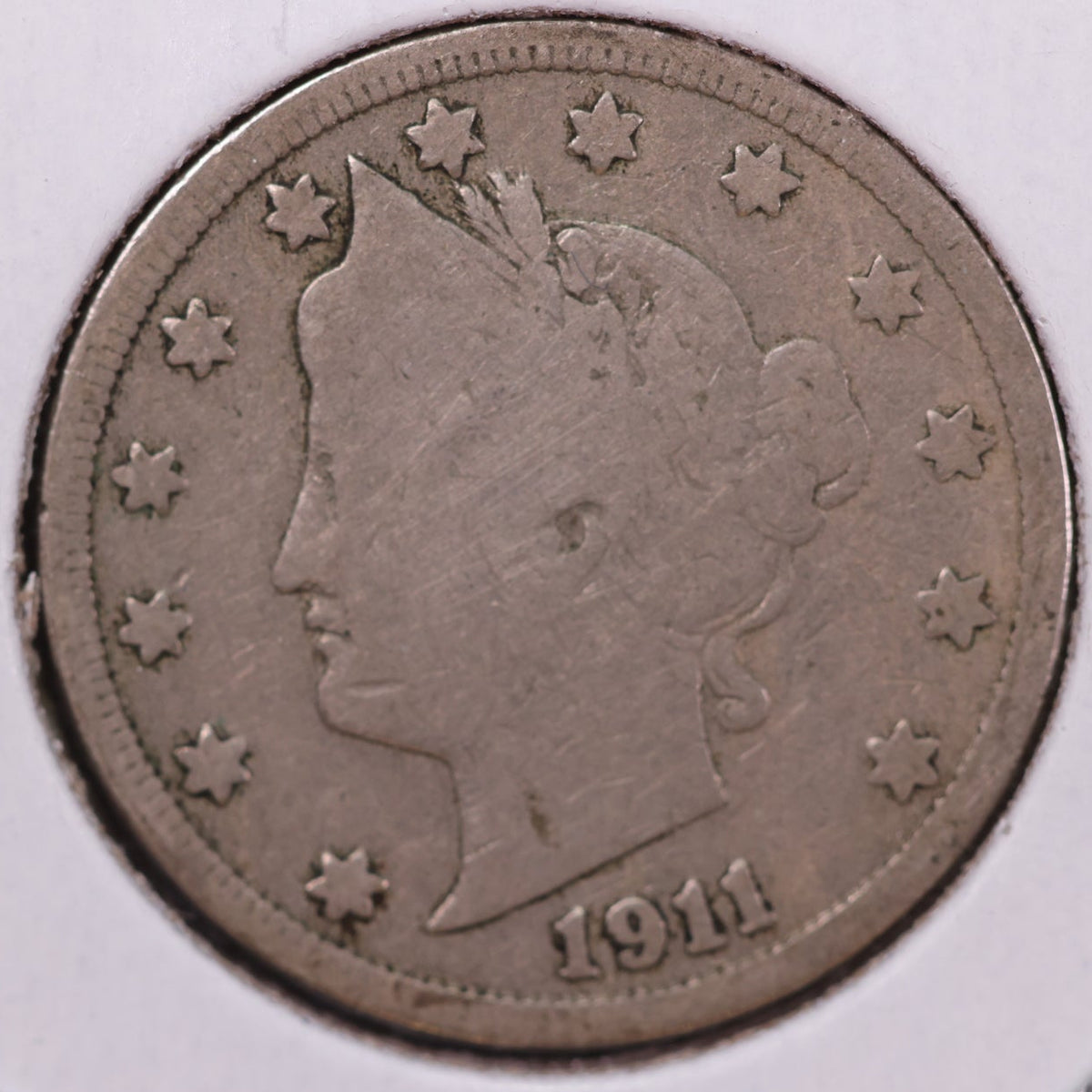 1911 Liberty Nickel, Affordable Circulated Coin. Store #NL181