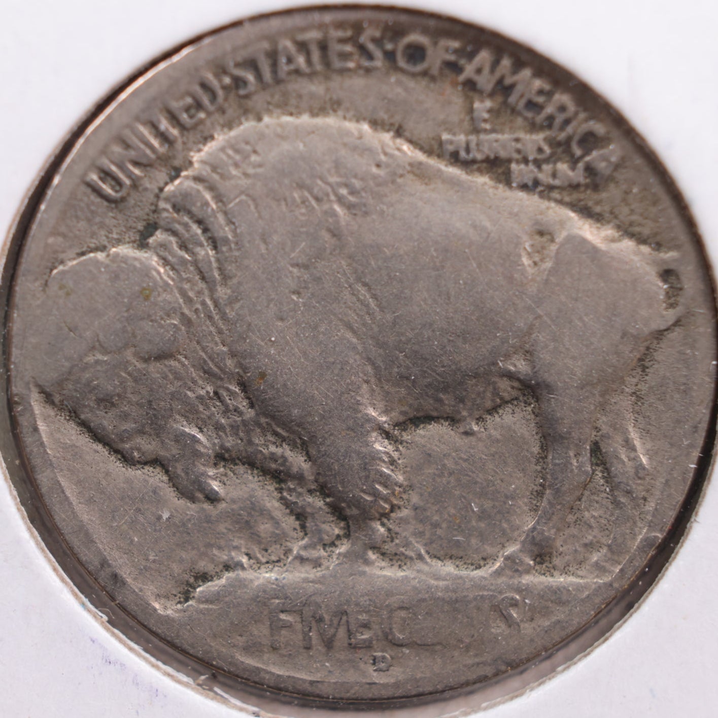 1913-D Buffalo Nickel, Good Circulated Coin, Store #NL224