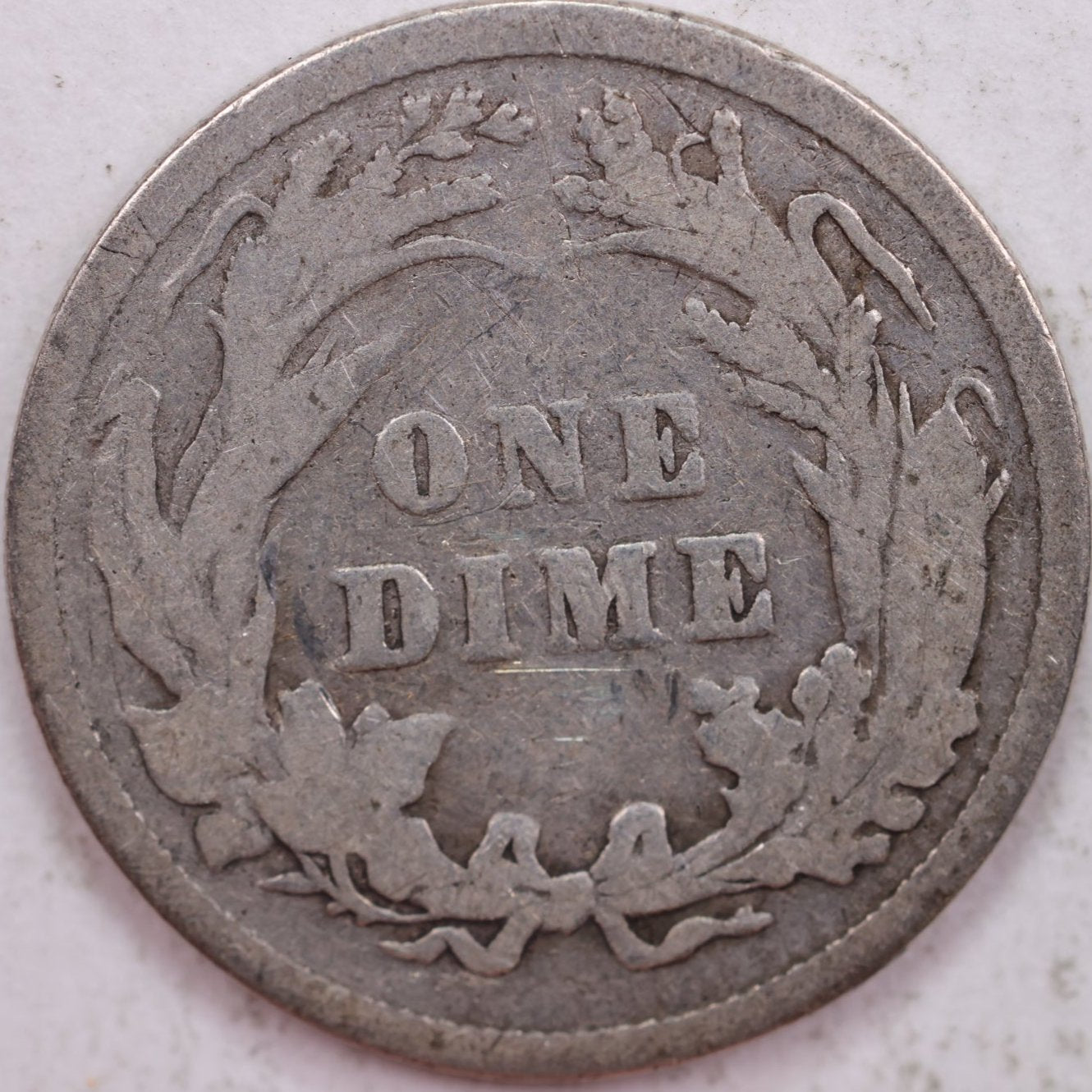 1898 Barber Dime, Good Circulated Coin, Store #DE0586