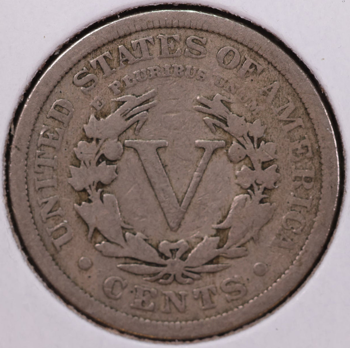1912 Liberty Nickel, Affordable Circulated Coin. Store #NL214