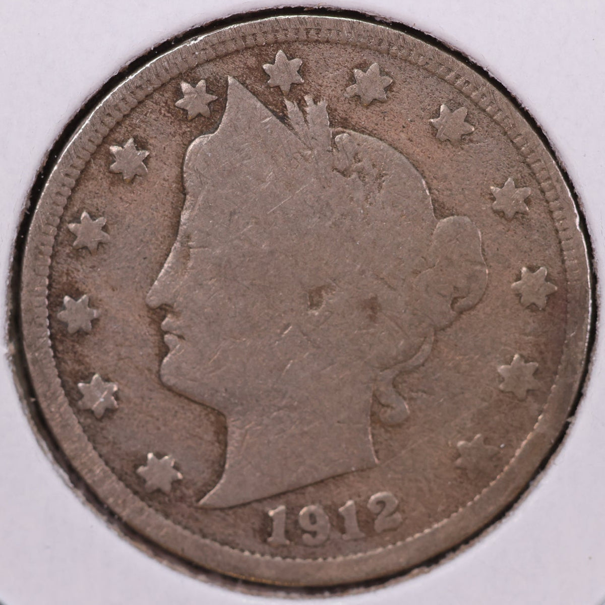 1912 Liberty Nickel, Affordable Circulated Coin. Store #NL232