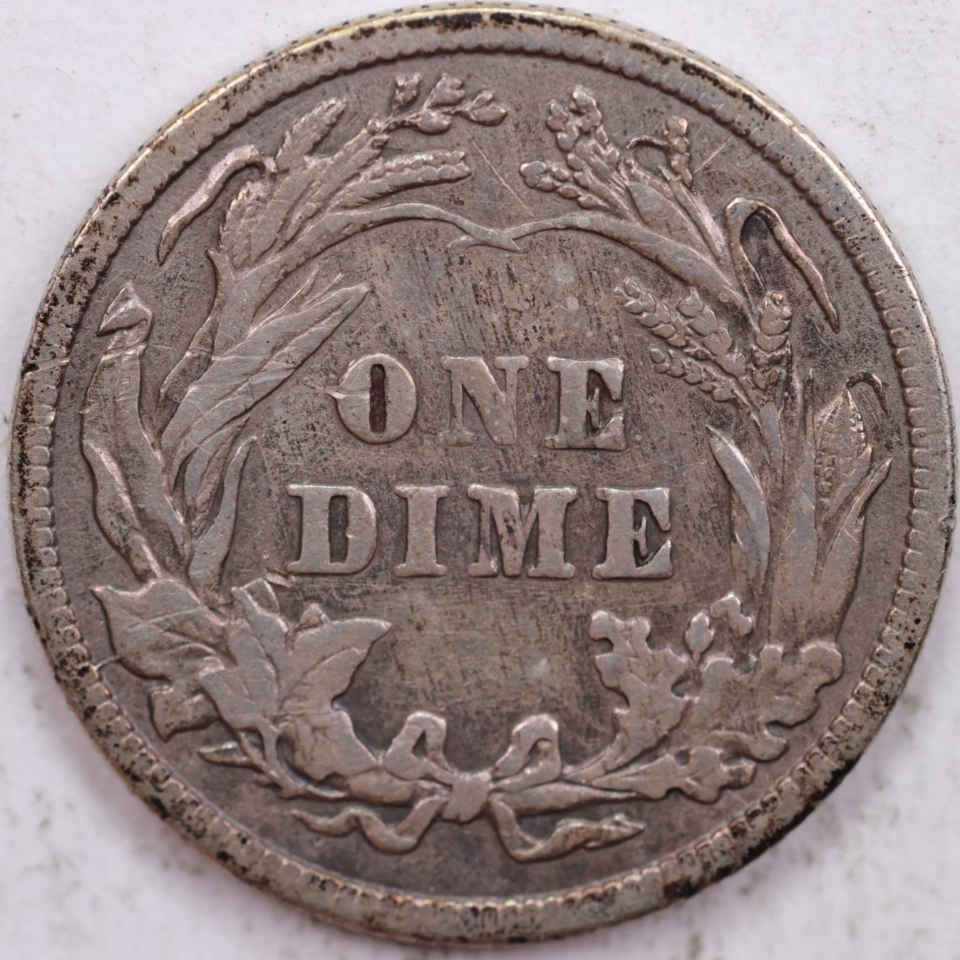 1914 Barber Dime, Very Fine Circulated Coin, Store #DE0583