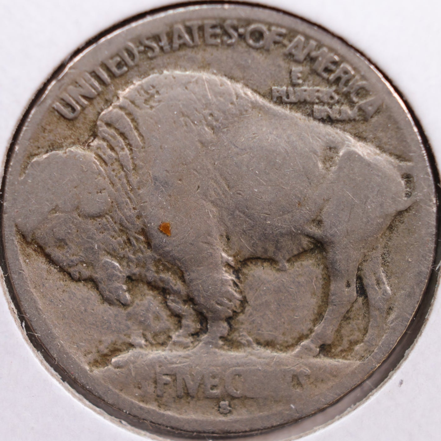 1913-S Buffalo Nickel, Very Good Circulated Coin, Store #NL245