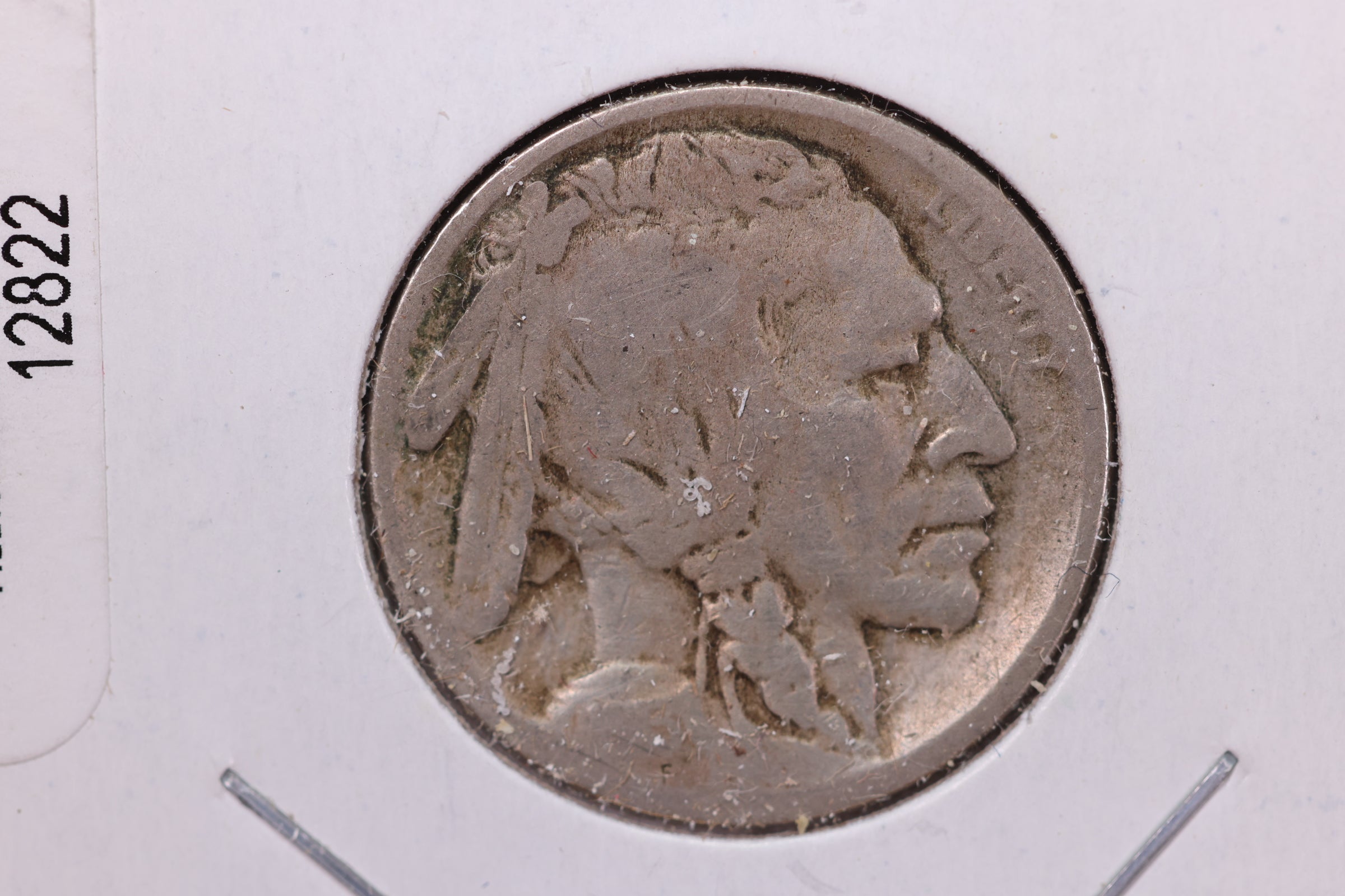 1913 Buffalo Nickel, Type 2, Average Circulated Coin. Store #12822