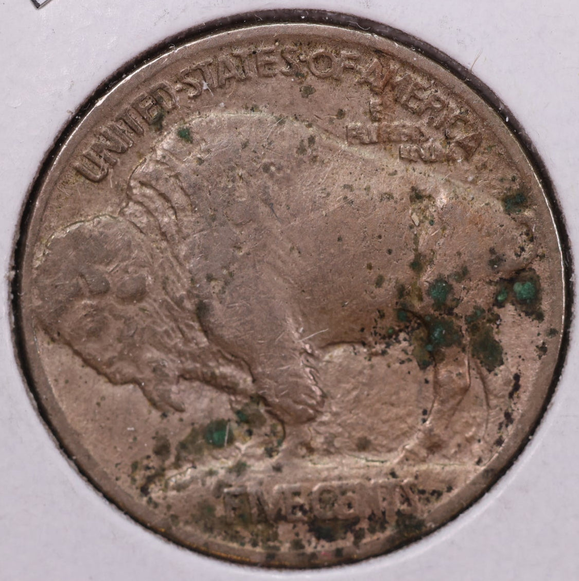 1913-S Buffalo Nickel, Type 1, Average Circulated Coin. Store #NL278