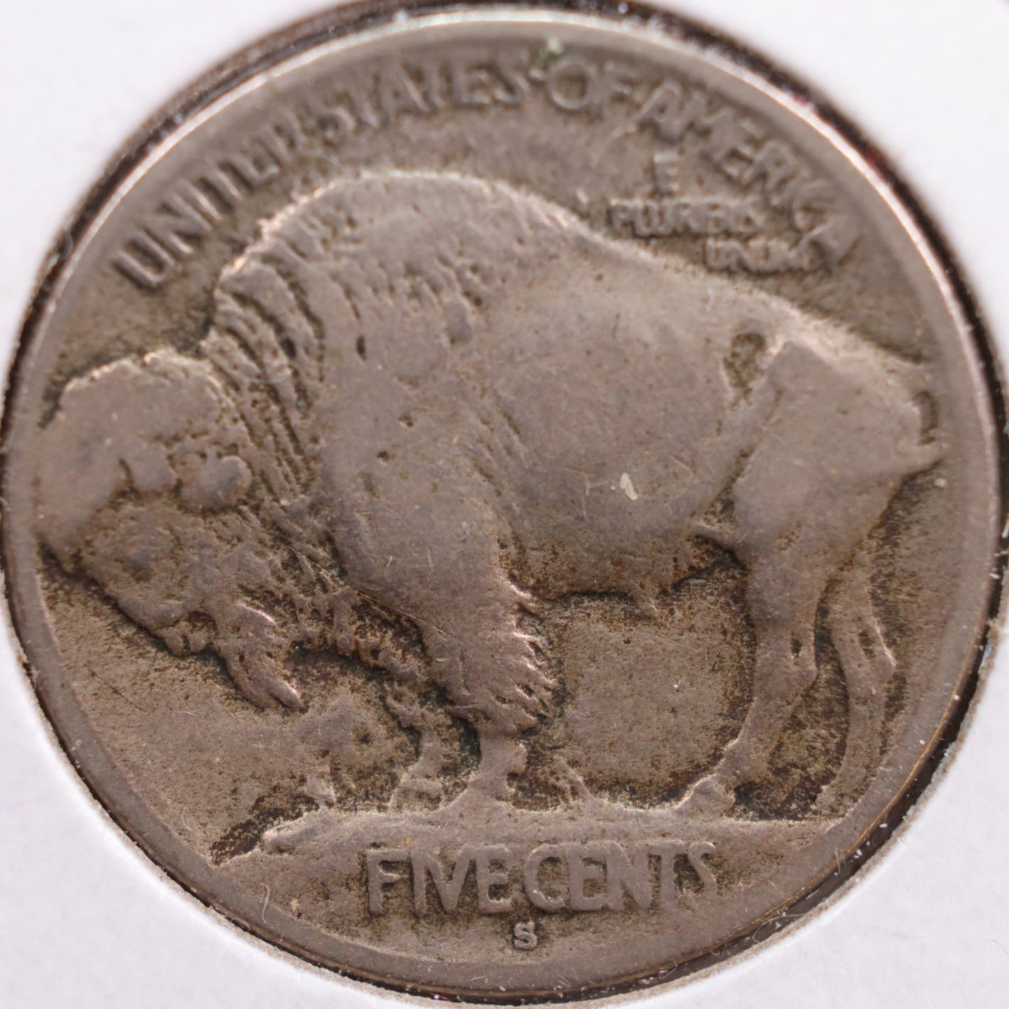 1913-S Buffalo Nickel, Fine+ Circulated Coin, Store #NL247