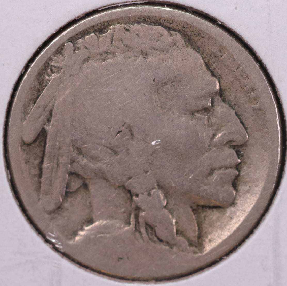 1914-S Buffalo Nickel, Average Circulated Coin. Store #12868