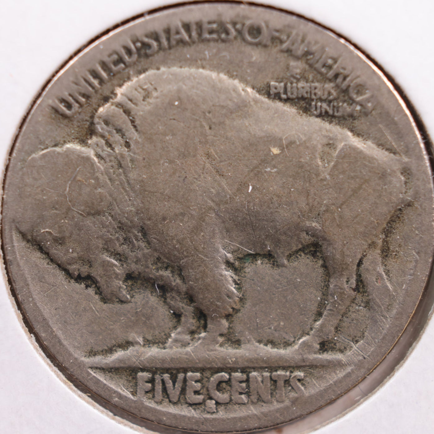 1913-S Buffalo Nickel, Good Circulated Coin, Store #NL251