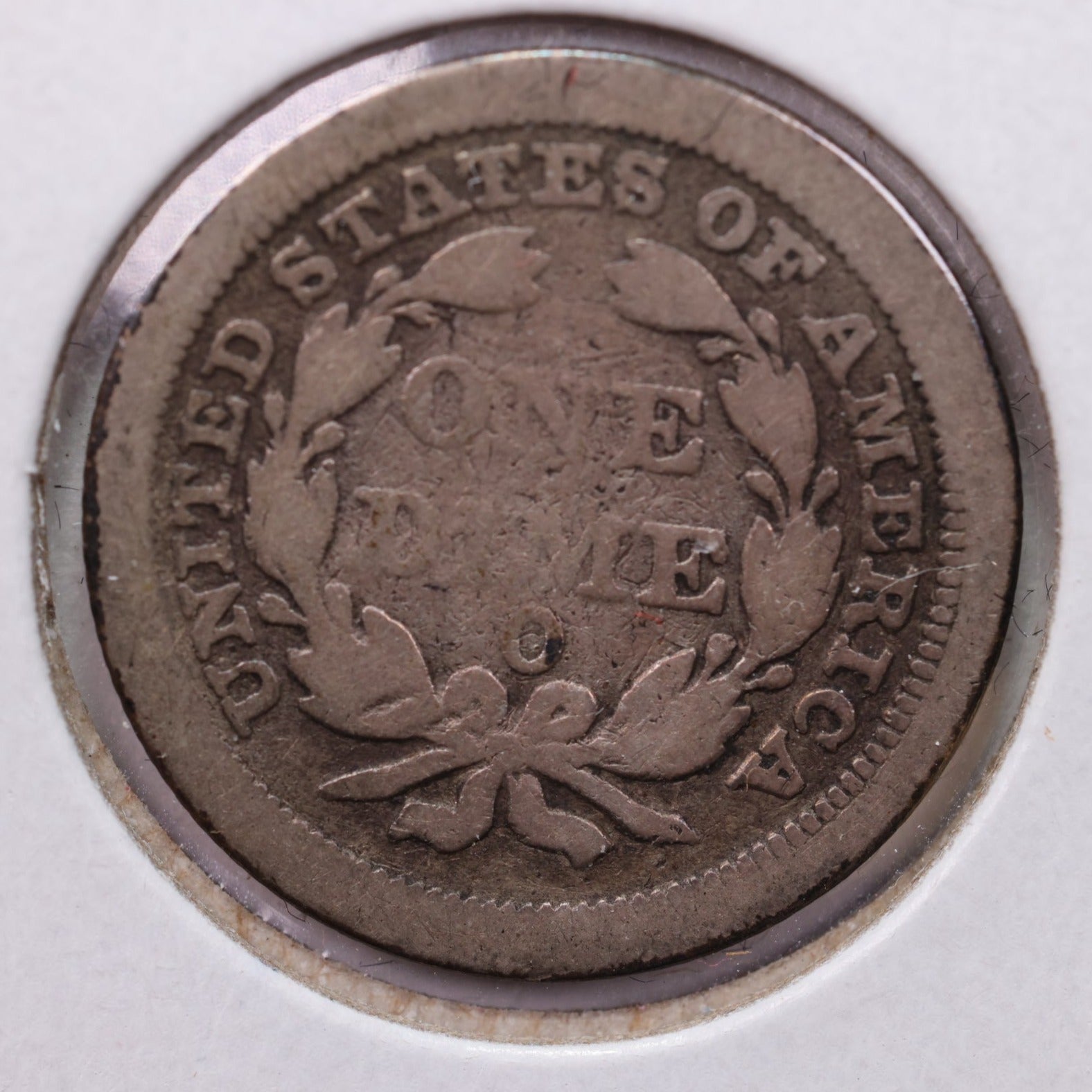 1845-O Seated Liberty Silver Dime., Very Good., Store Sale #19015