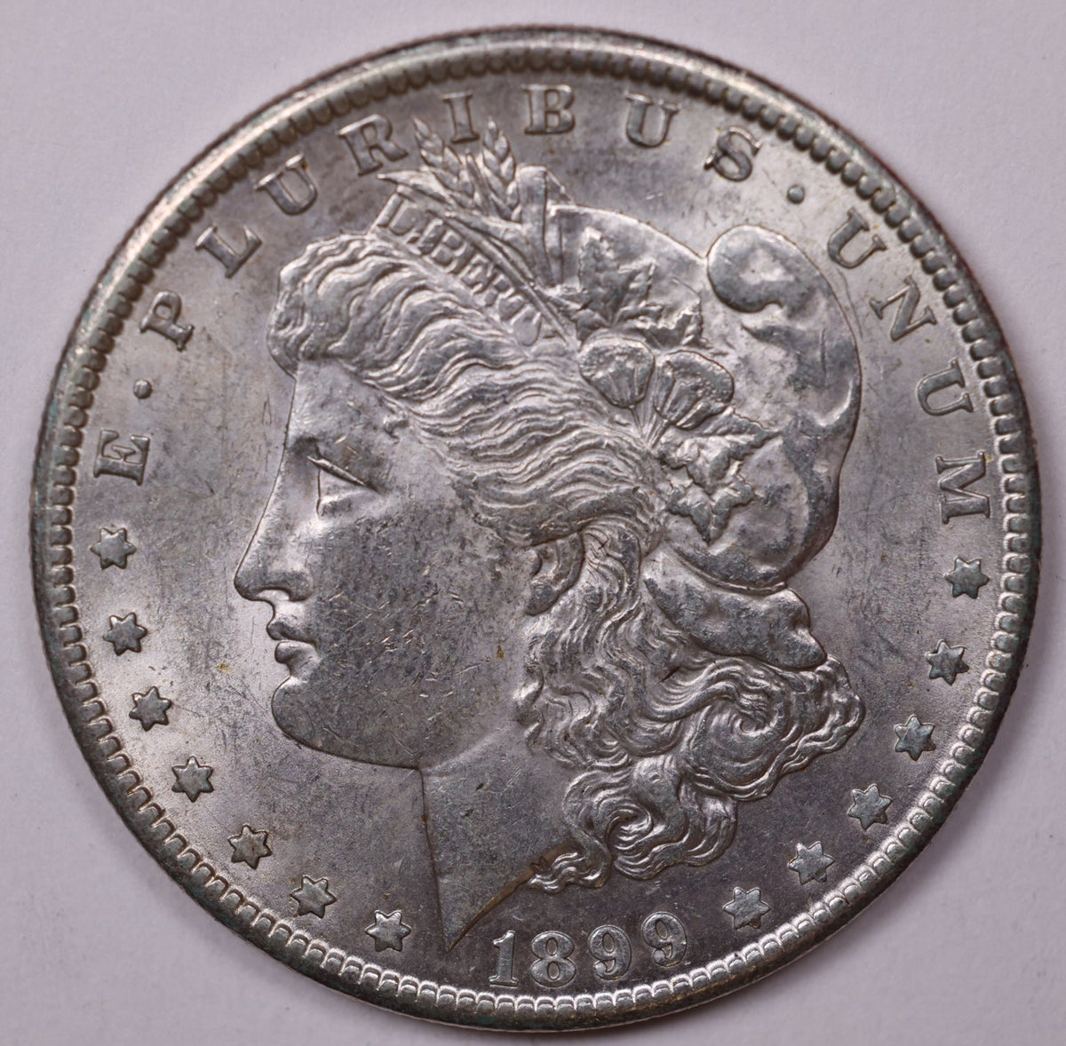 1899-O Morgan Silver Dollar, Nice Uncirculated Coin, Store #DR021.