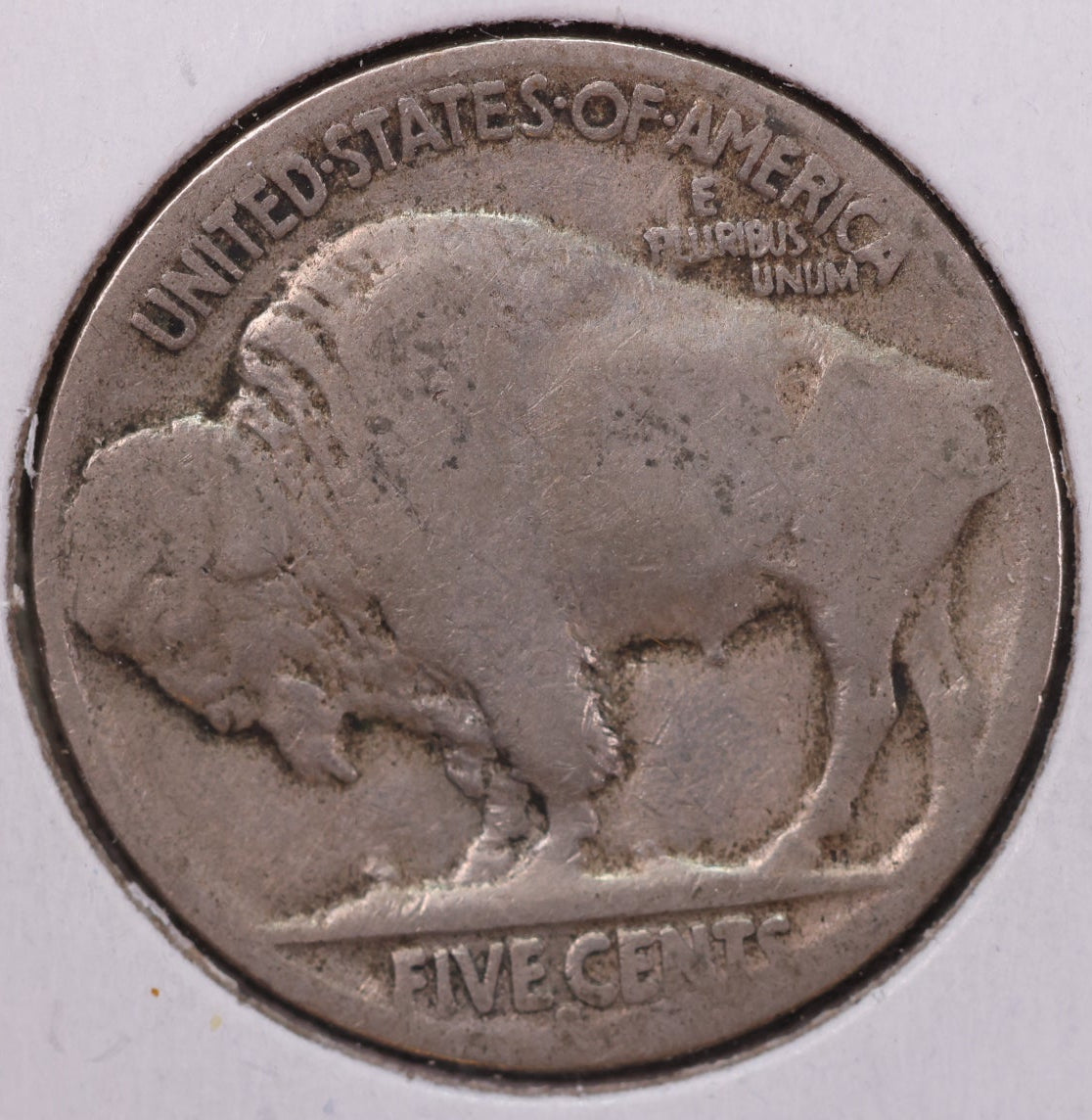 1916-D Buffalo Nickel, Average Circulated Coin. Store #NL768