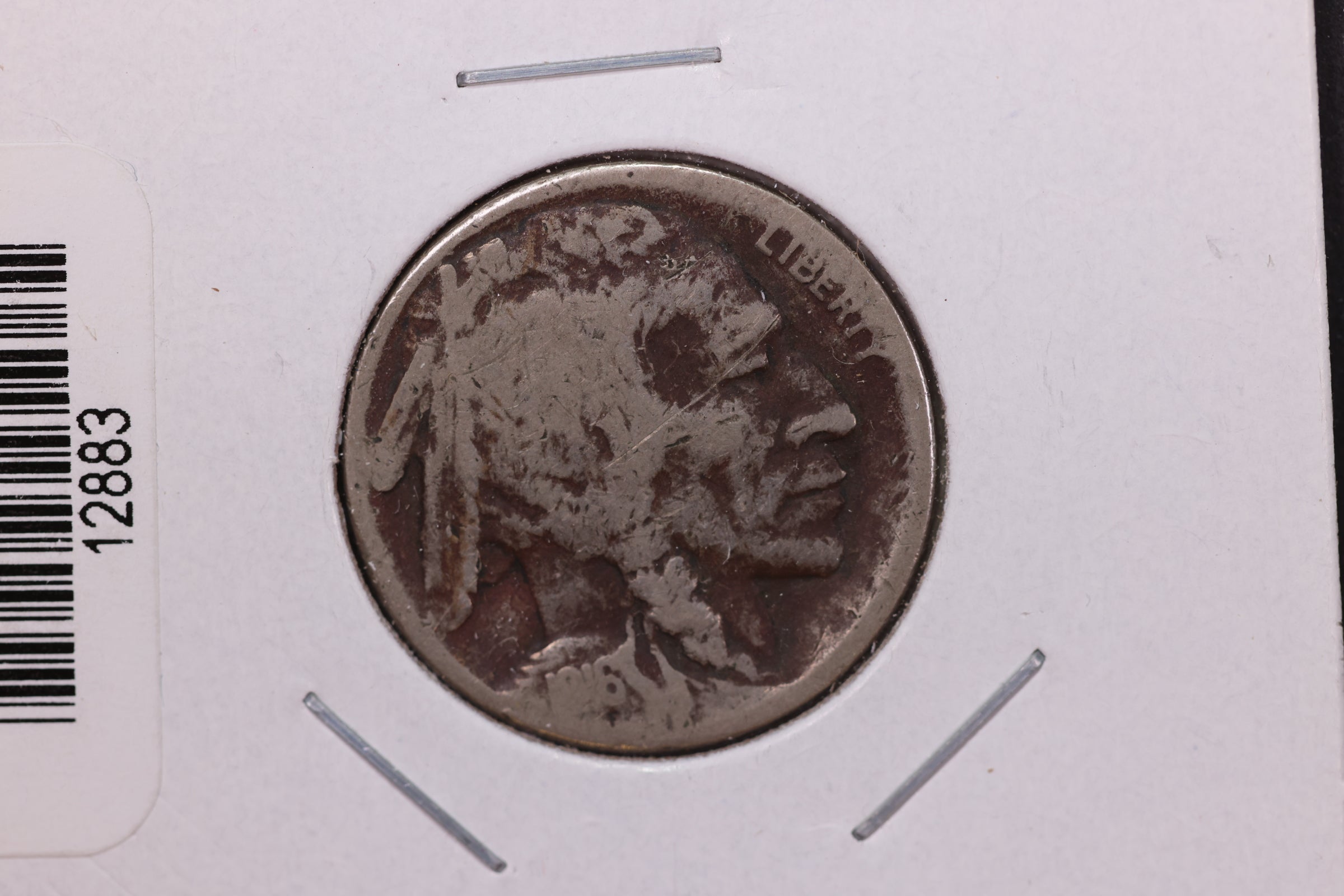 1916-S Buffalo Nickel, Average Circulated Coin. Store #12883