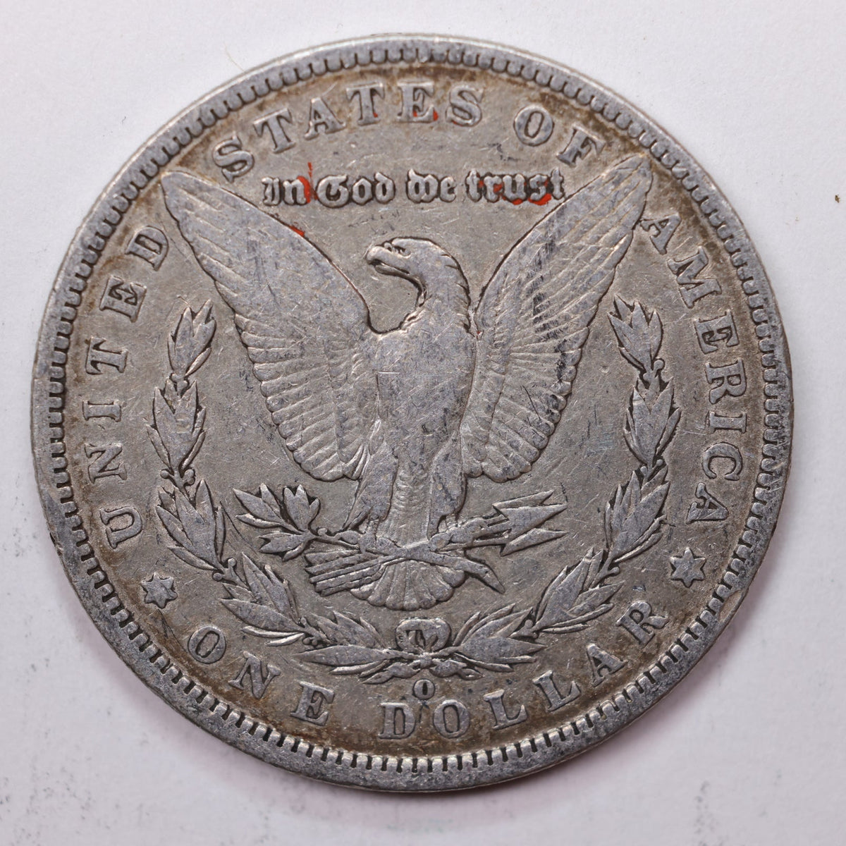 1894-O Morgan Silver Dollar, Fine Circulated Coin, Store #DR033.
