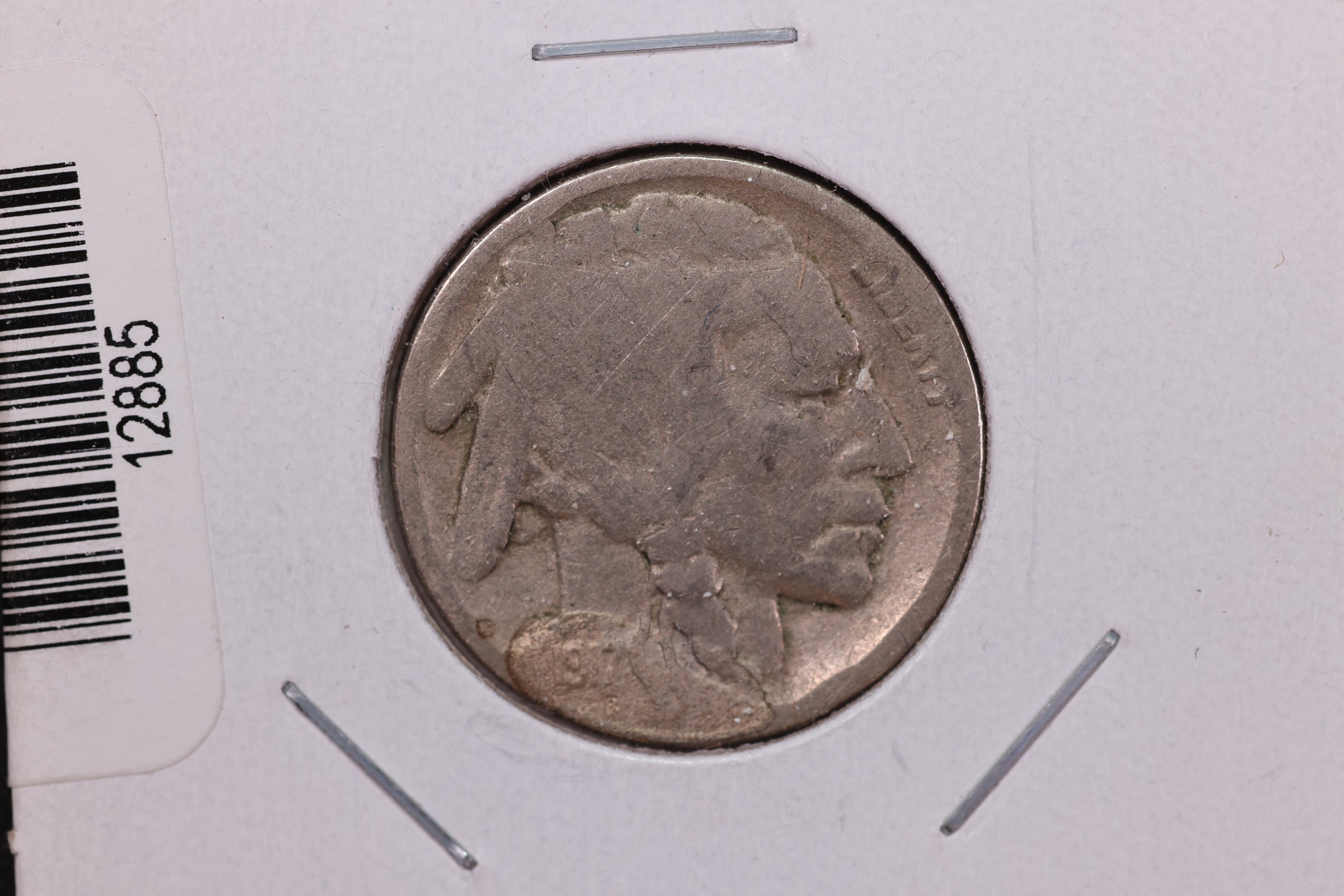 1917 Buffalo Nickel. *Raised Date* Affordable Circulated Coin. Store#12885