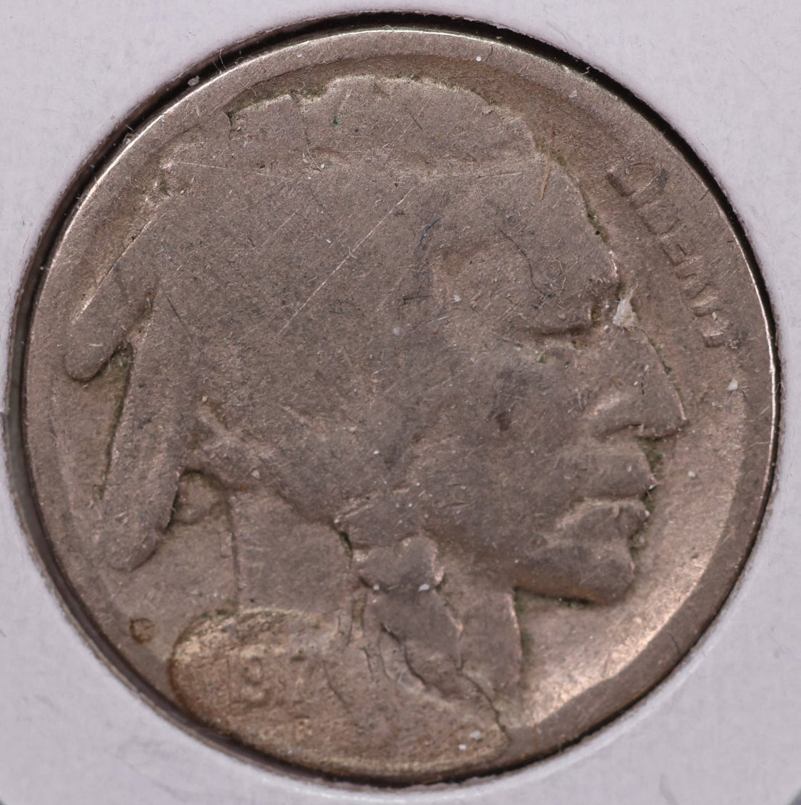 1917 Buffalo Nickel. *Raised Date* Affordable Circulated Coin. Store# NL773