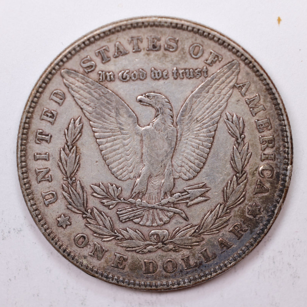 1878 Morgan Silver Dollar,7 Tail Feather, Very Fine Coin, Store #DR035.