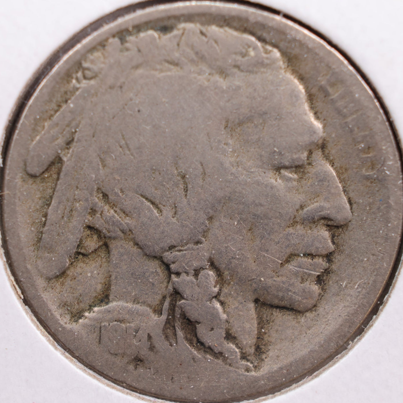 1914-S Buffalo Nickel, Good Circulated Coin, Store #NL270