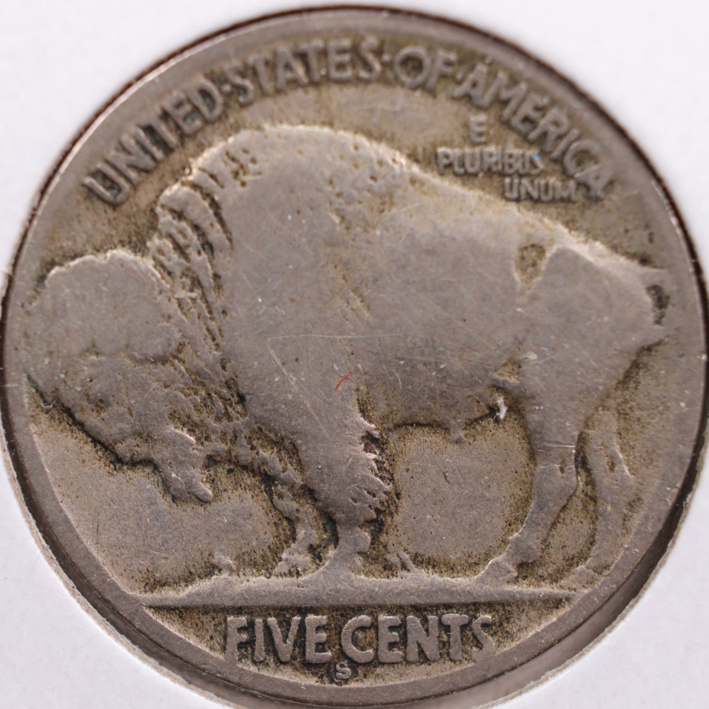 1914-S Buffalo Nickel, Good Circulated Coin, Store #NL270