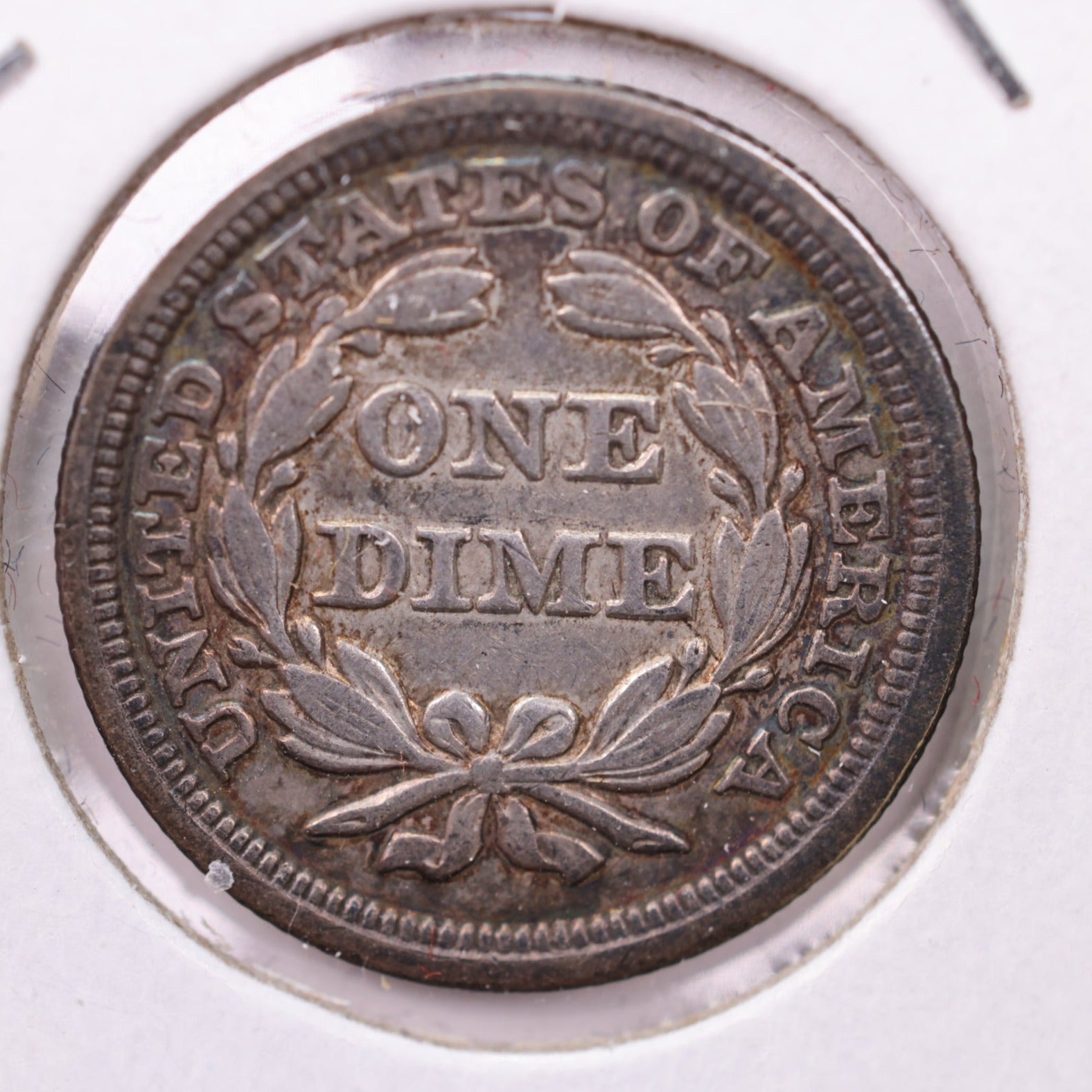 1850 Seated Liberty Silver Dime., A.U., Store Sale #19031