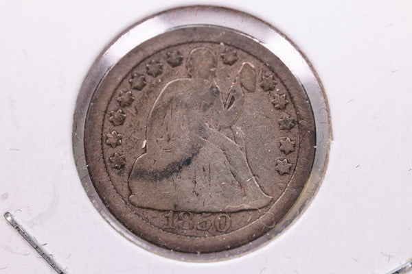 1850-O Seated Liberty Silver Dime., V.G., Store Sale #19034