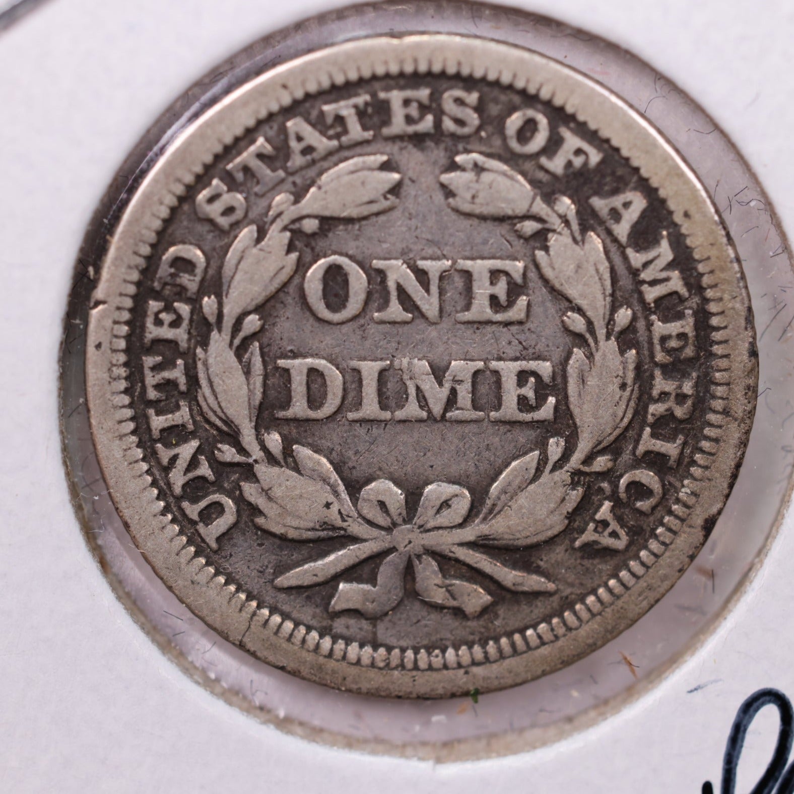 1851 Seated Liberty Silver Dime., X.F., Store Sale #19035
