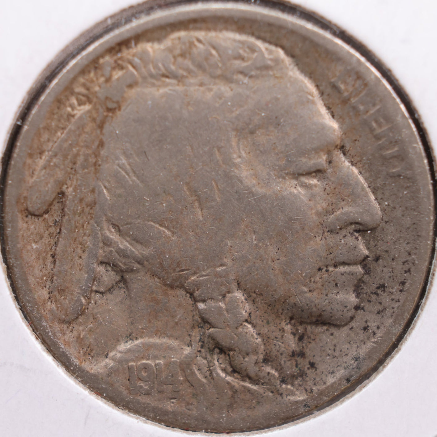 1914-S Buffalo Nickel, Fine+ Circulated Coin, Store #NL276