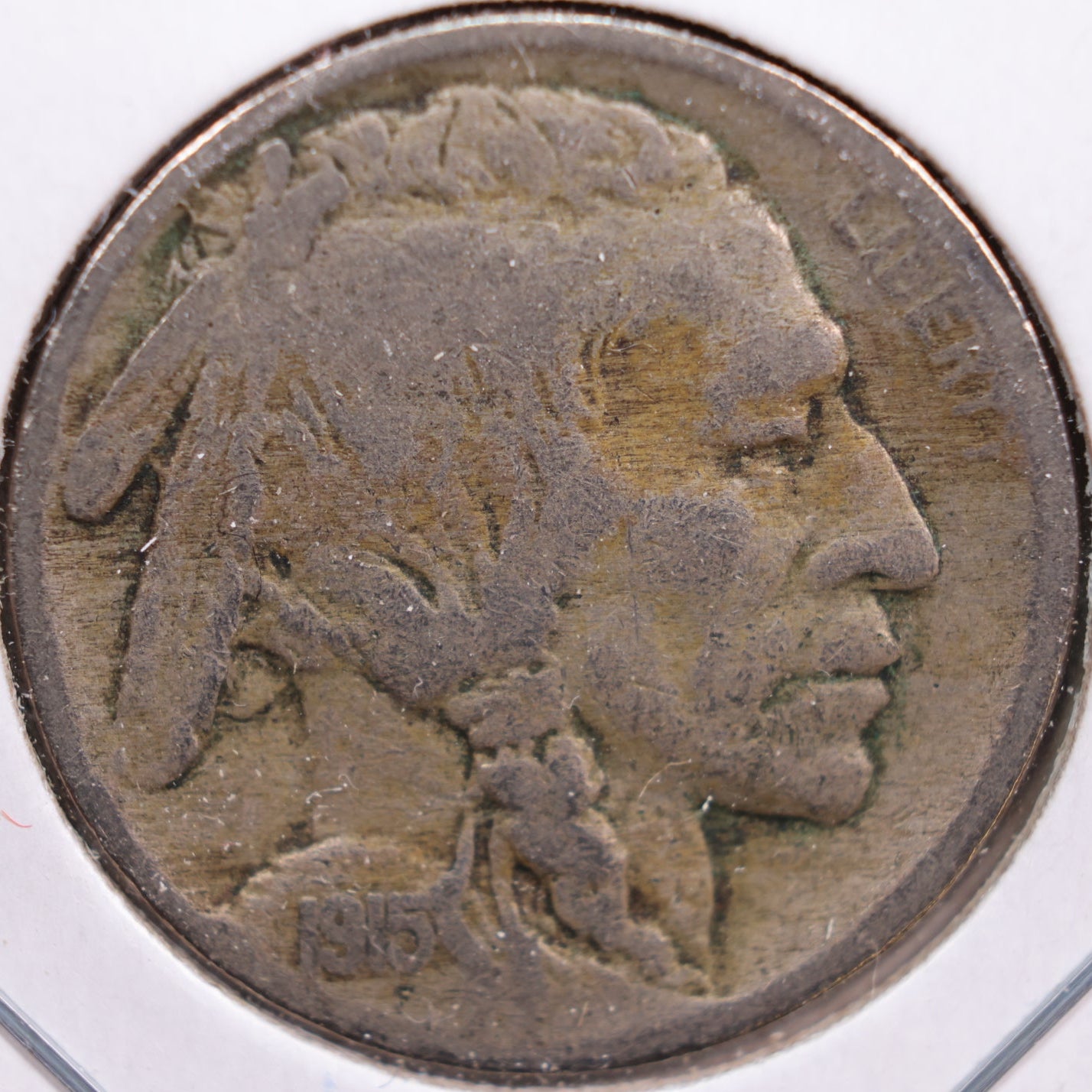 1915 Buffalo Nickel, Very Good Circulated Coin, Store #NL282