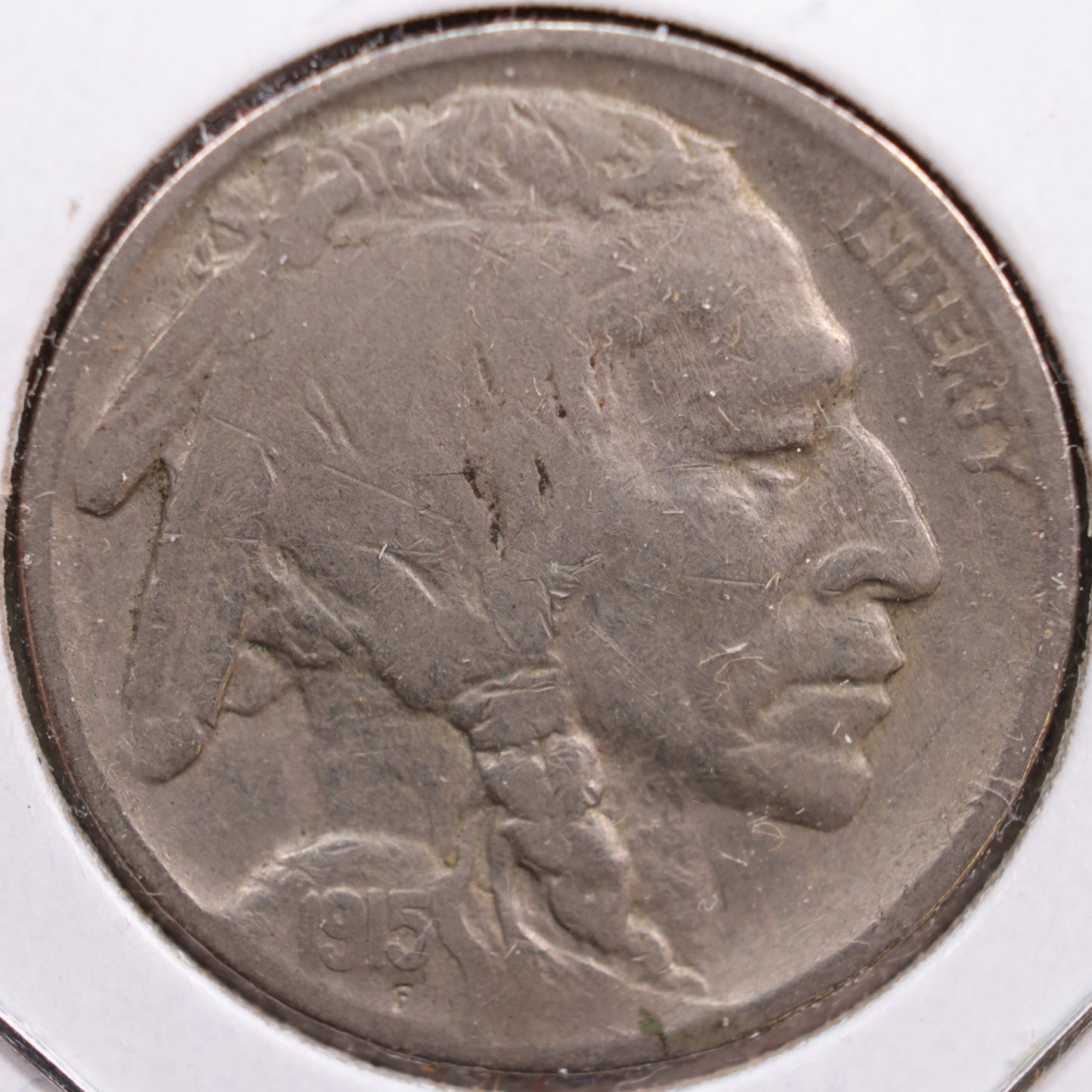 1915 Buffalo Nickel, Very Good Circulated Coin, Store #NL287