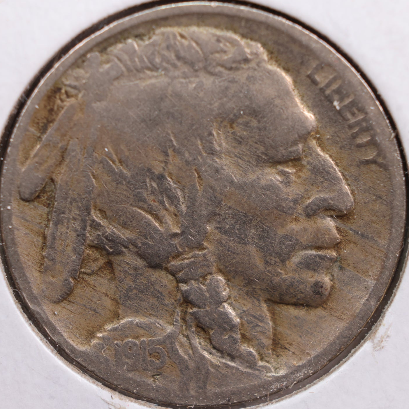 1915 Buffalo Nickel, Very Good Circulated Coin, Store #NL288