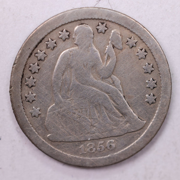 1856-O Seated Liberty Silver Dime., Fine., Store Sale #19054