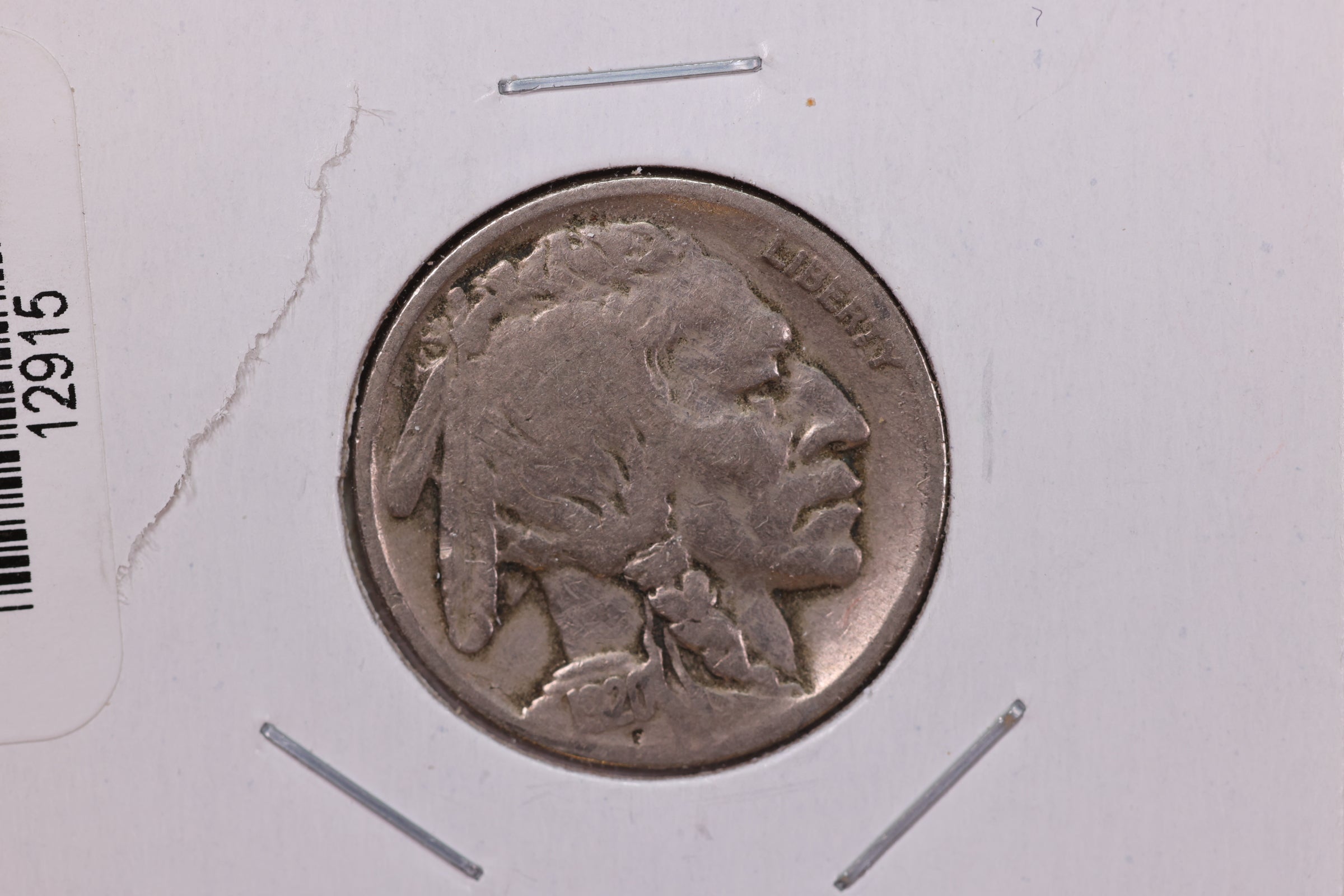 1920 Buffalo Nickel, Average Circulated Coin. Store #12915