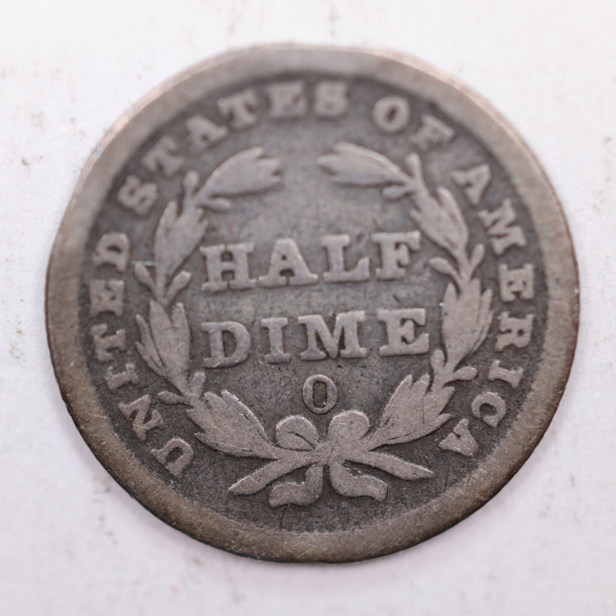 1838-O Seated Liberty Half Dime, Very Good Circulated Coin, Store #HE004.