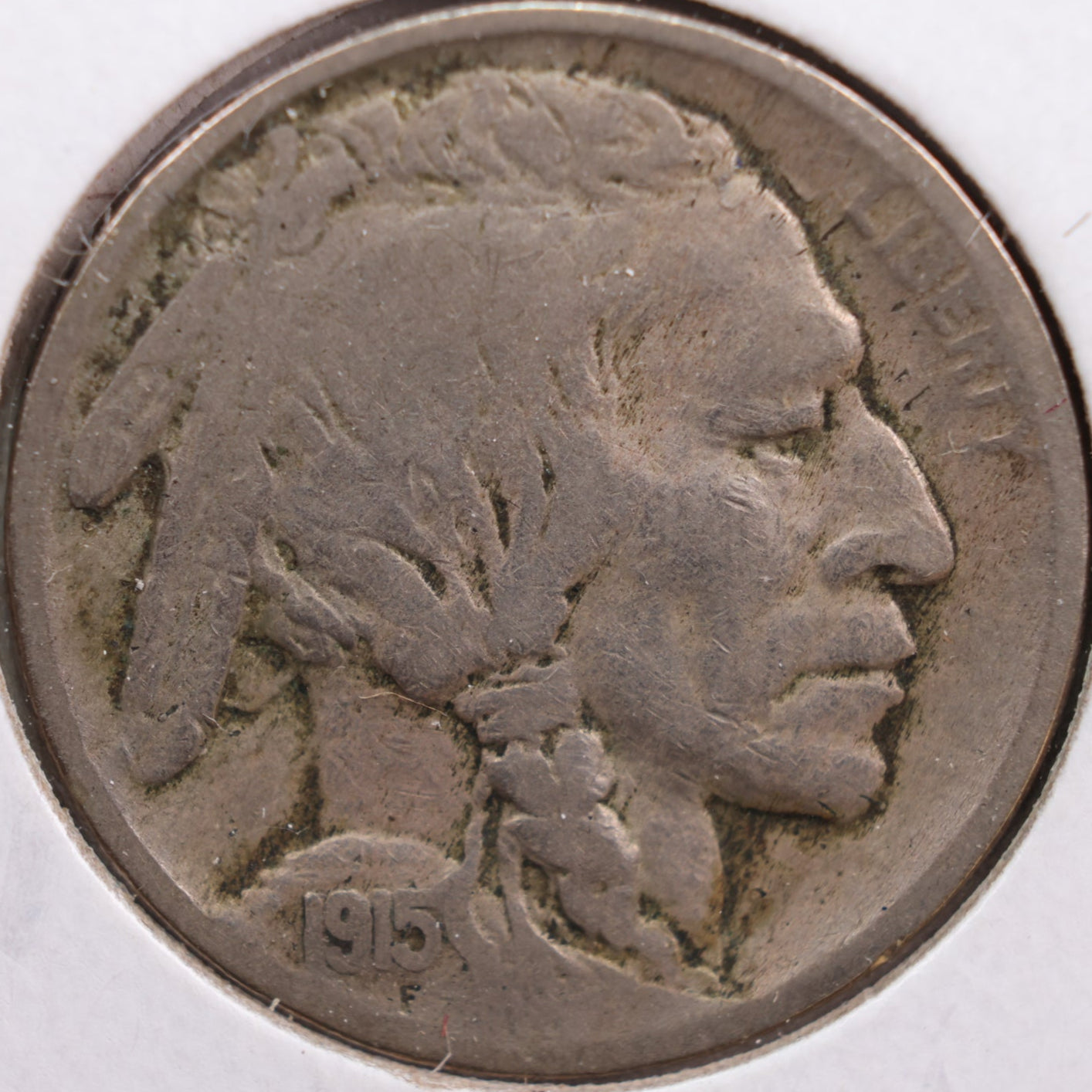 1915 Buffalo Nickel, Very Good+ Circulated Coin, Store #NL295