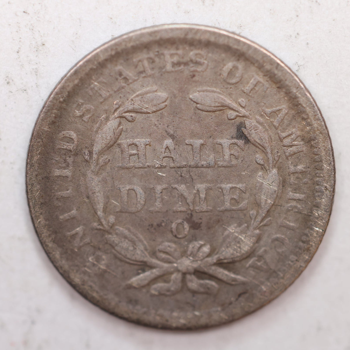 1841-O Seated Liberty Silver Half Dime, Very Fine + Circulated Coin, Store #HE012.