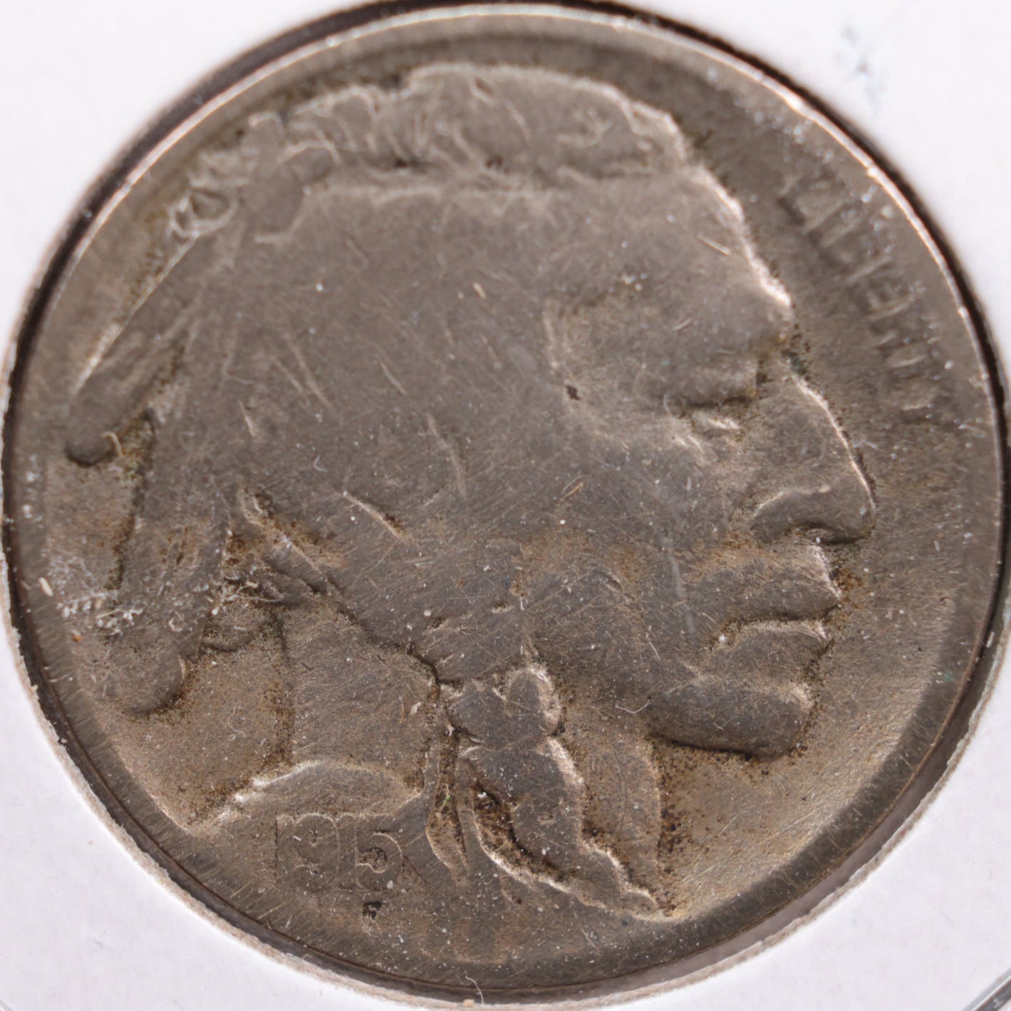 1915-S Buffalo Nickel, Good Circulated Coin, Store #NL308