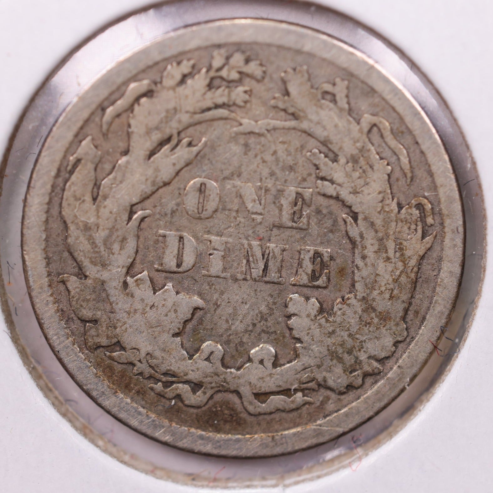 1866-S Seated Liberty Silver Dime., V.F., Store Sale #19093