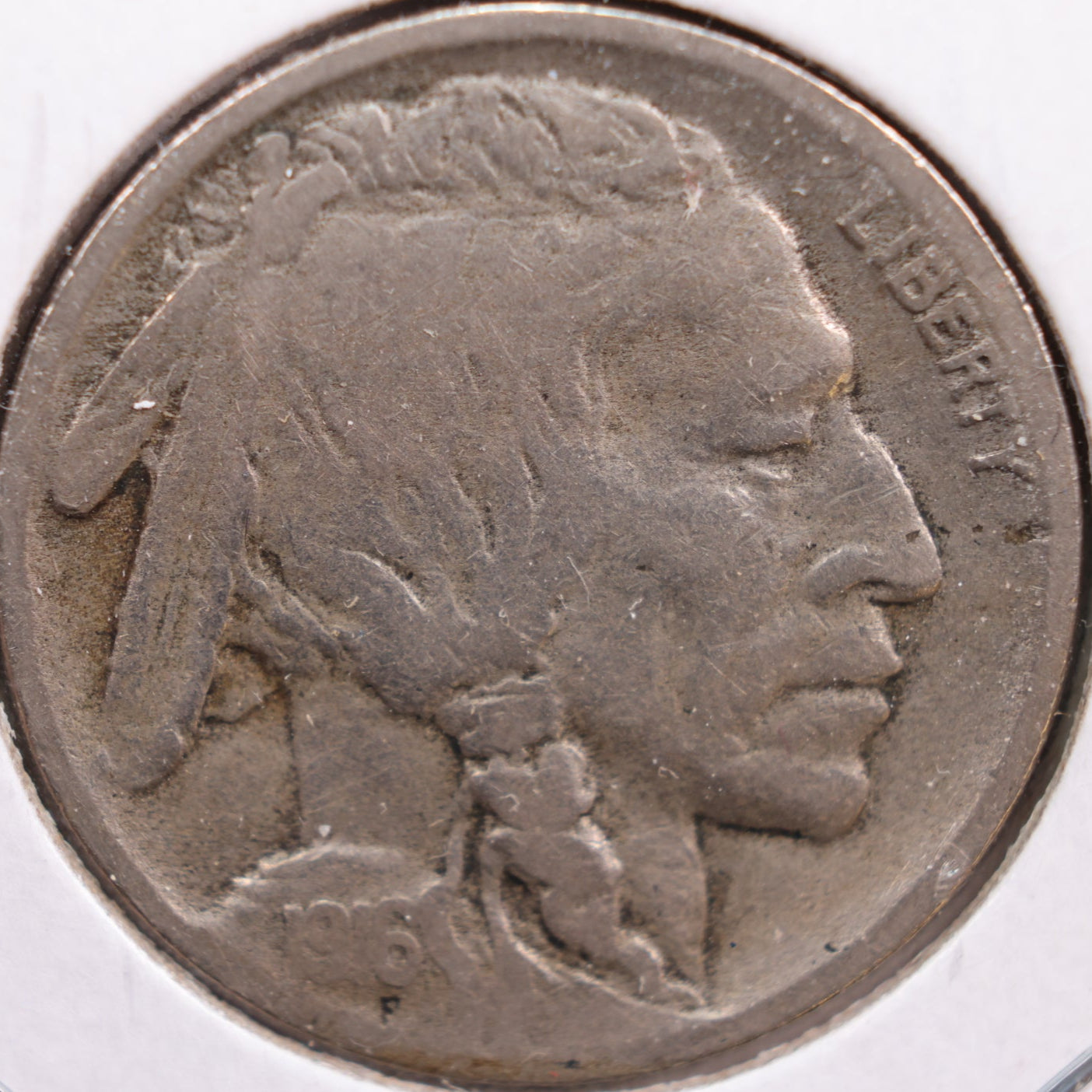 1916-D Buffalo Nickel, Very Good Circulated Coin, Store #NL332