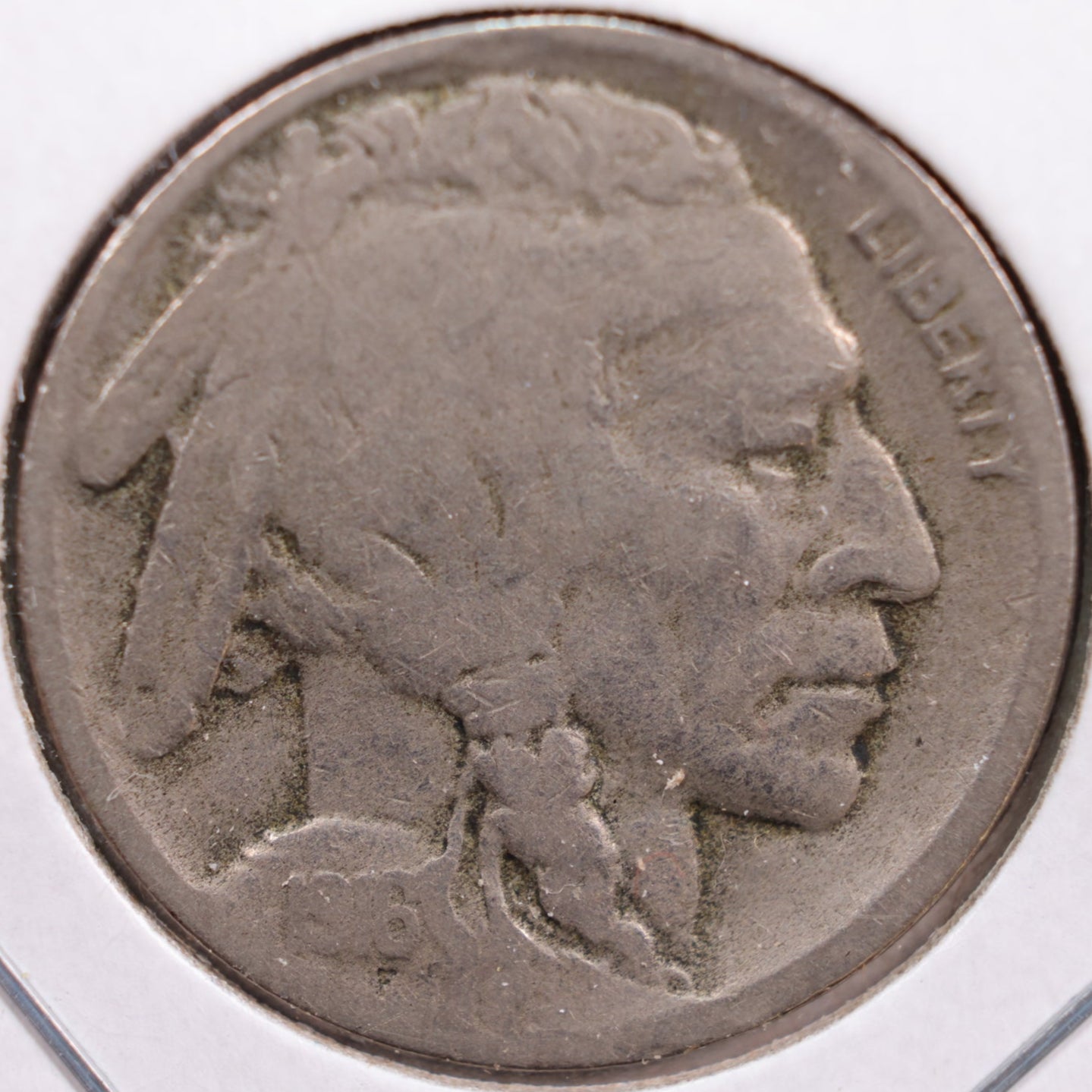 1916-D Buffalo Nickel, Good Circulated Coin, Store #NL333