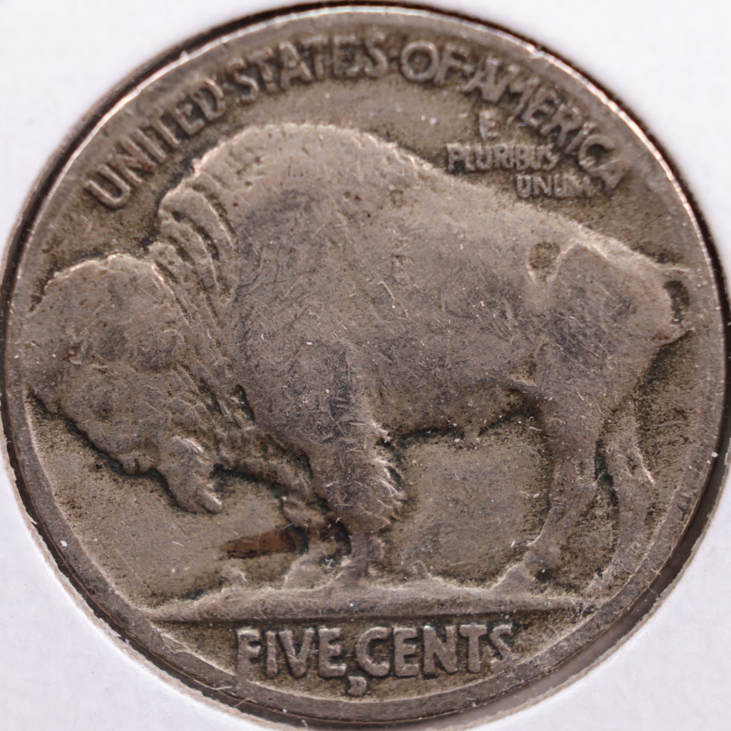 1916-D Buffalo Nickel, Good Circulated Coin, Store #NL336