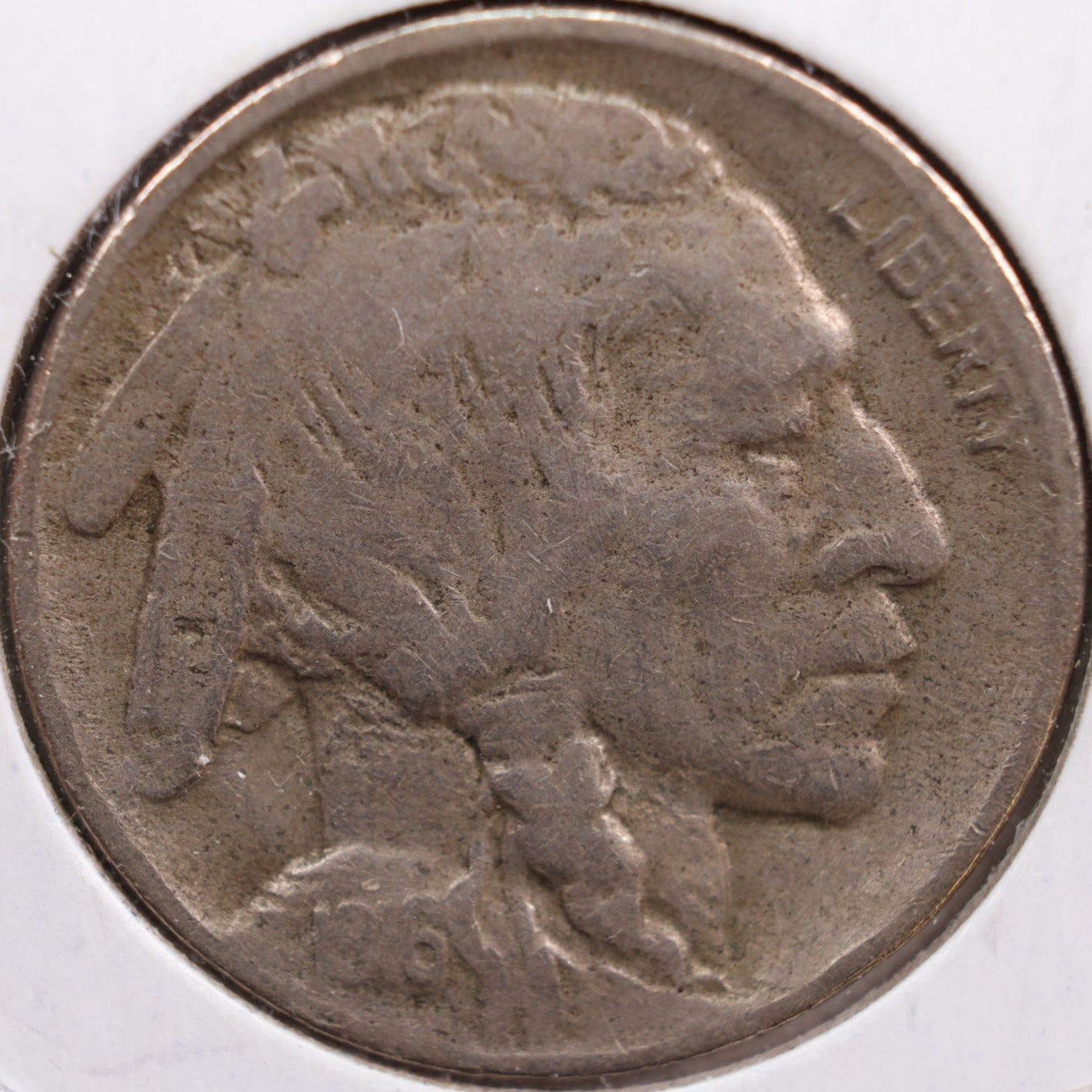 1916-D Buffalo Nickel, Fine Circulated Coin, Store #NL337