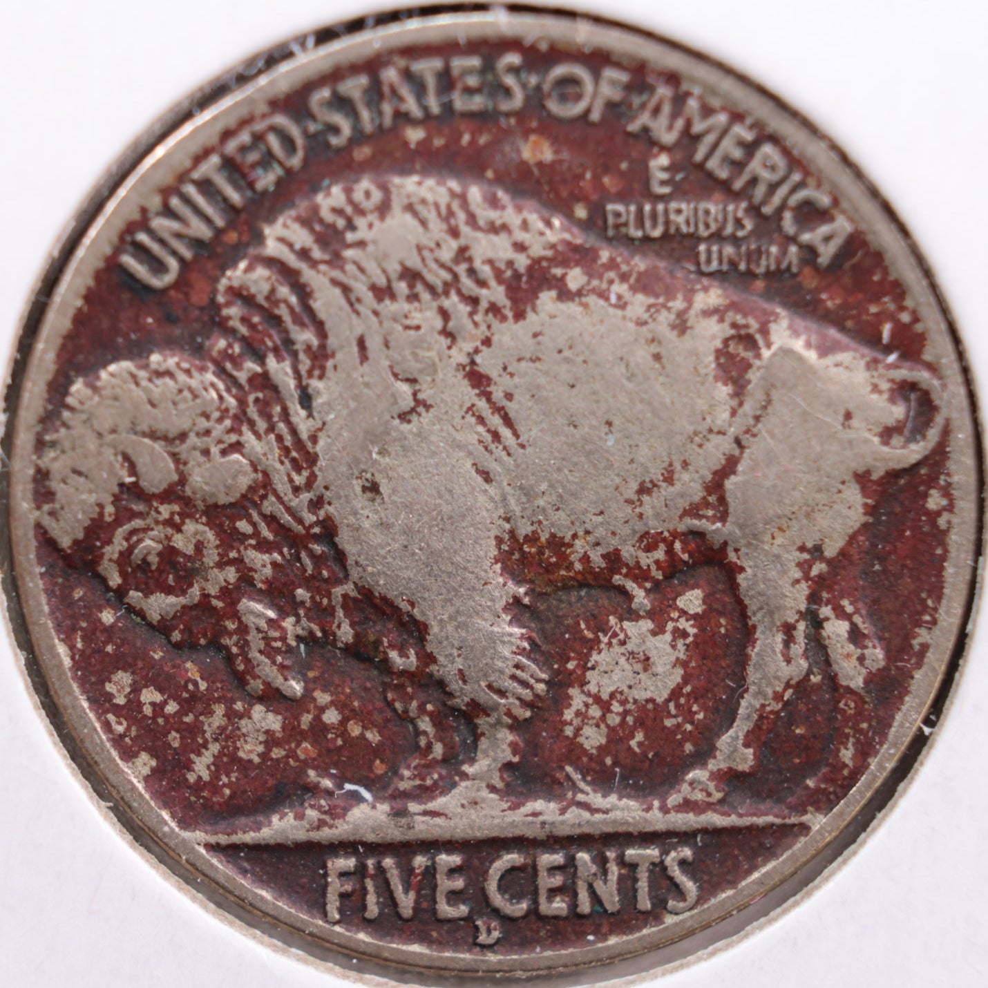 1916-D Buffalo Nickel, Very Fine+ Circulated Coin, Store #NL339