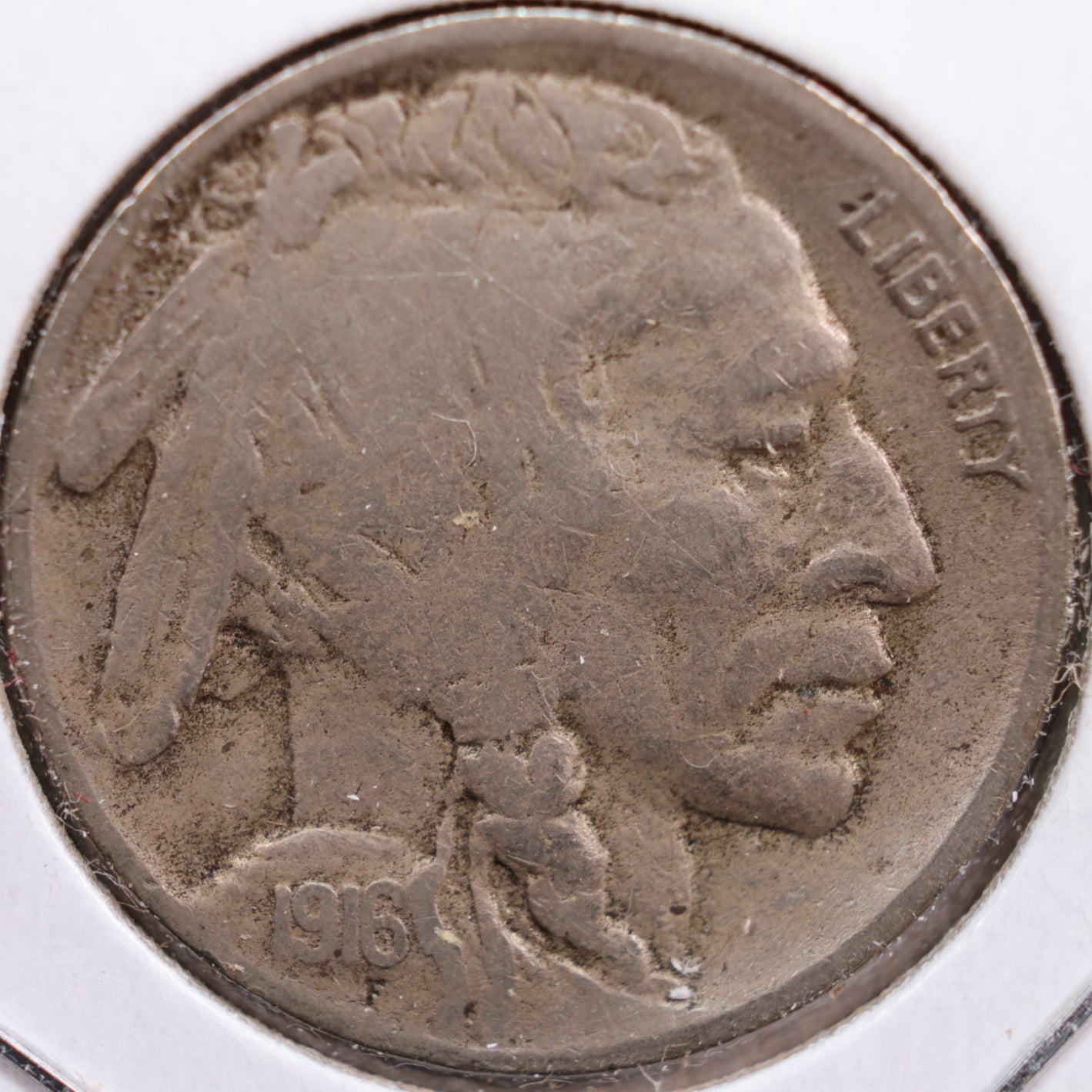 1916-S Buffalo Nickel, Very Good Circulated Coin, Store #NL348