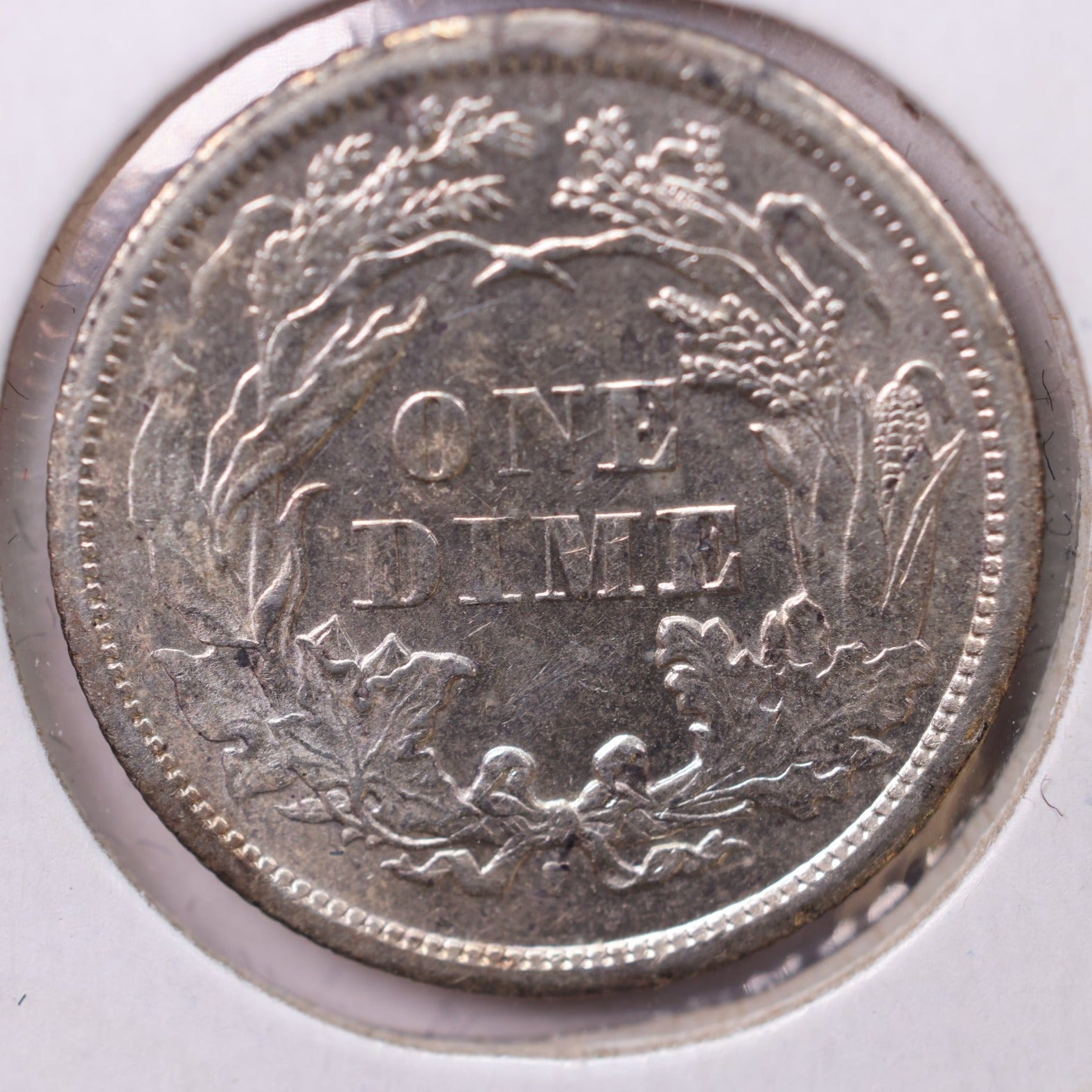 1874-S Seated Liberty Silver Dime., Mint State., Store Sale #19114