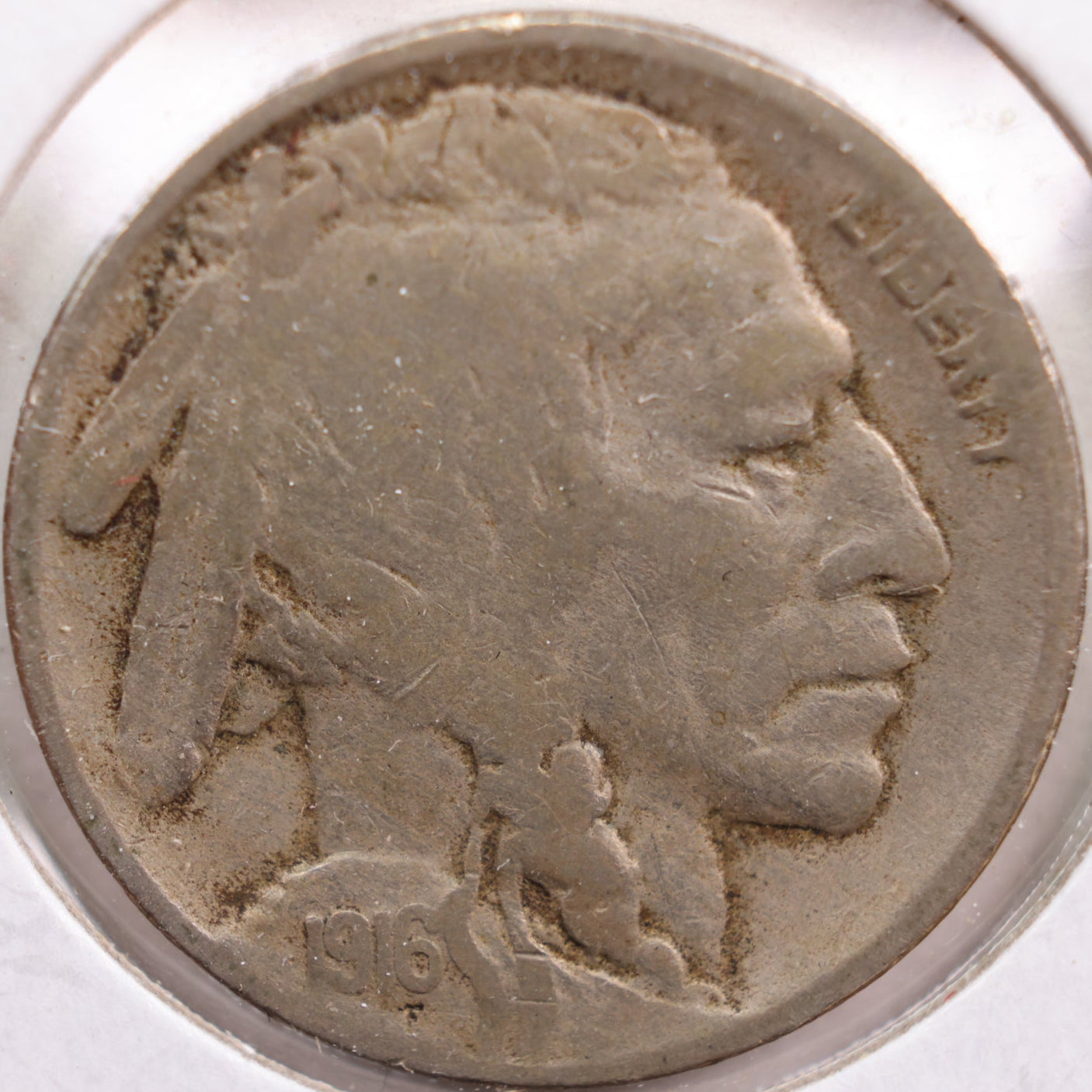 1916-S Buffalo Nickel, Very Good Circulated Coin, Store #NL350