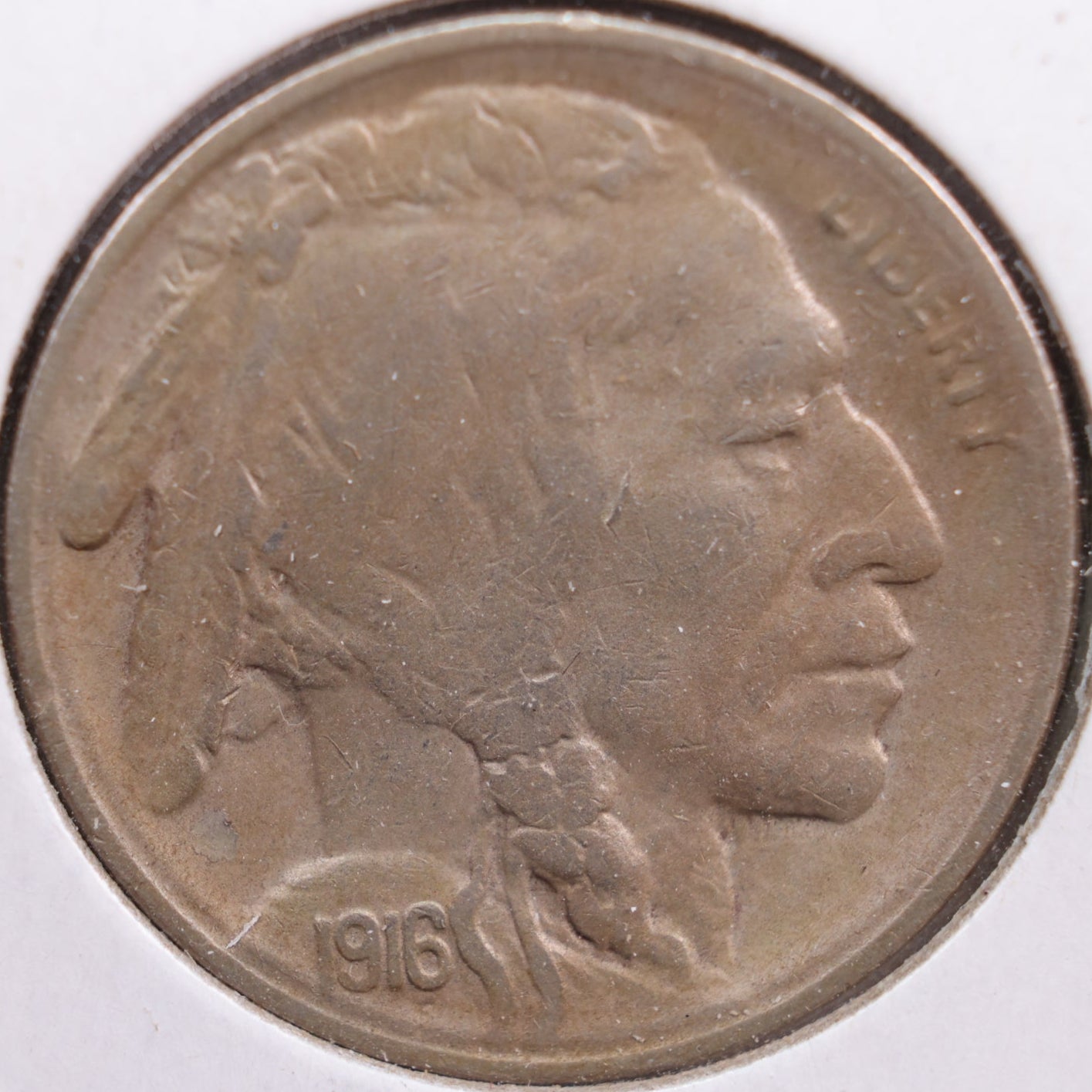 1916-S Buffalo Nickel, Very Fine+ Circulated Coin, Store #NL354