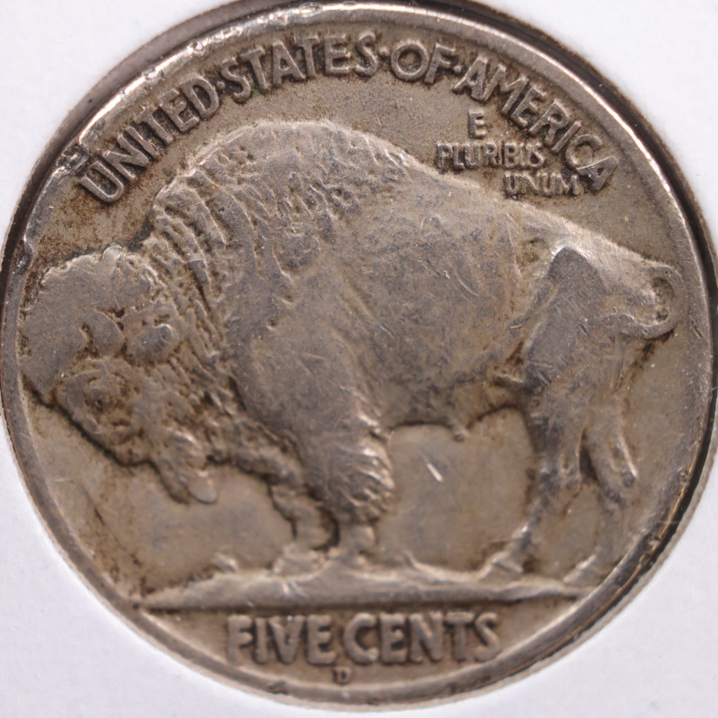 1917-D Buffalo Nickel, Very Fine+ Circulated Coin, Store #NL372