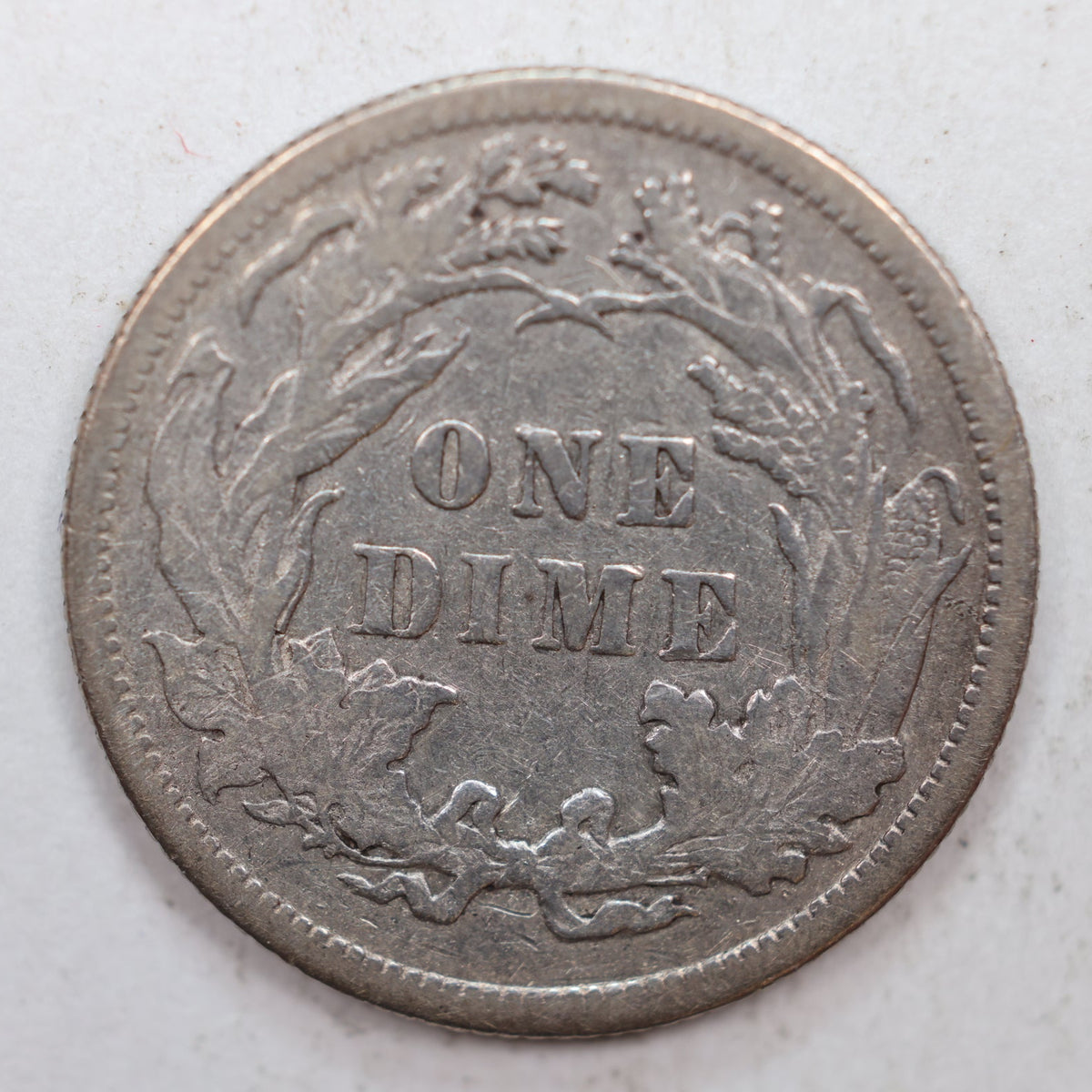 1880 Seated Liberty Silver Dime, Extra Fine Circulated Coin, Store #DE016.